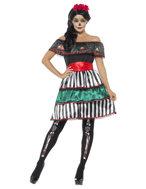 Dia de los muertos kostimi