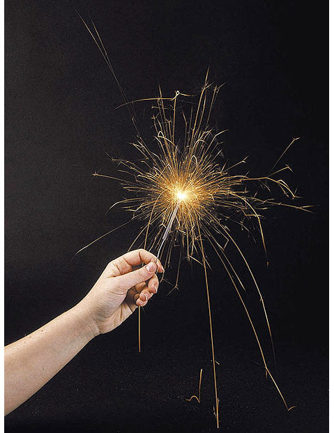 10 Silver čarobnih svijeća 16 cm