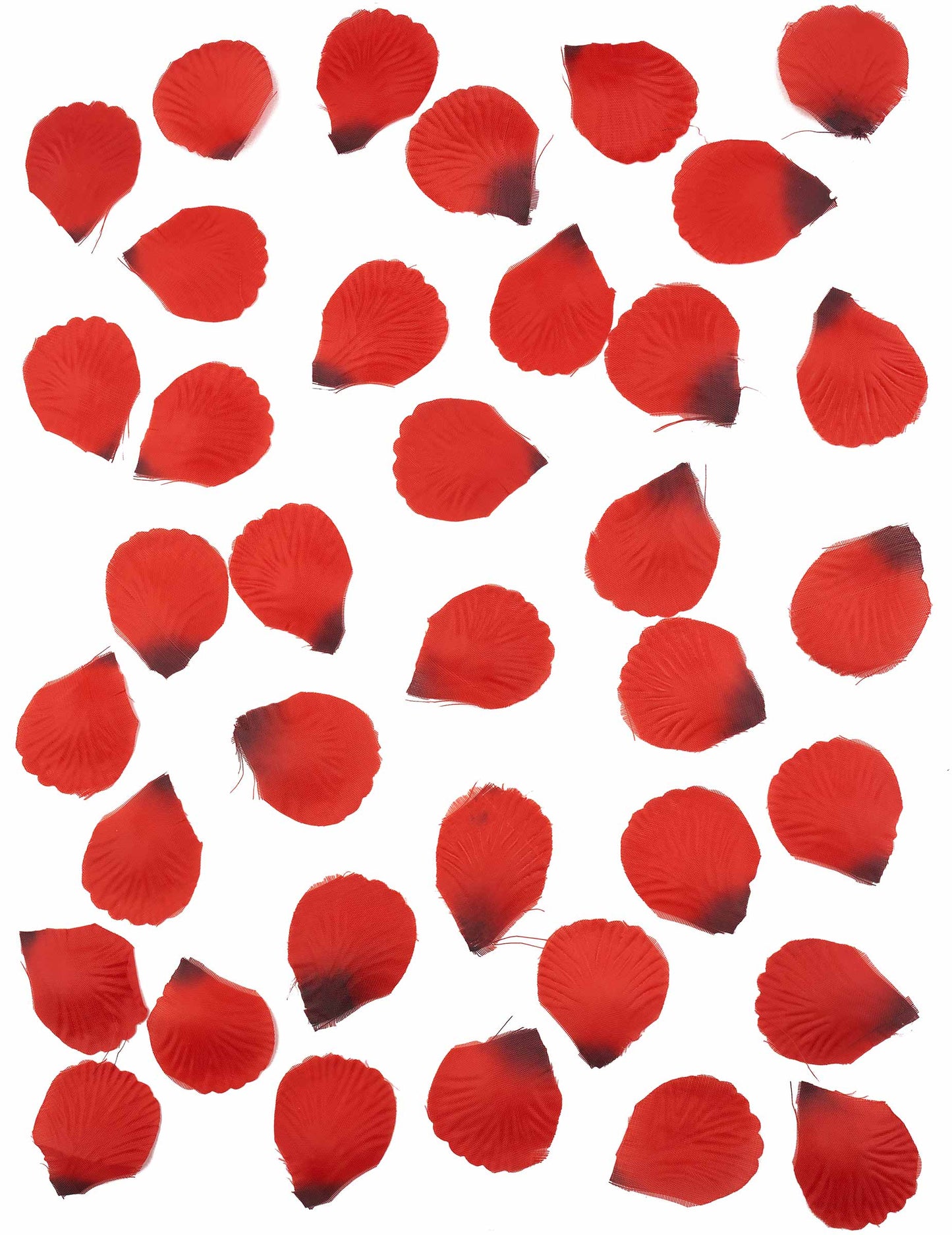 100 ružičastih latica u tamnoj tkanini 5 x 5 cm