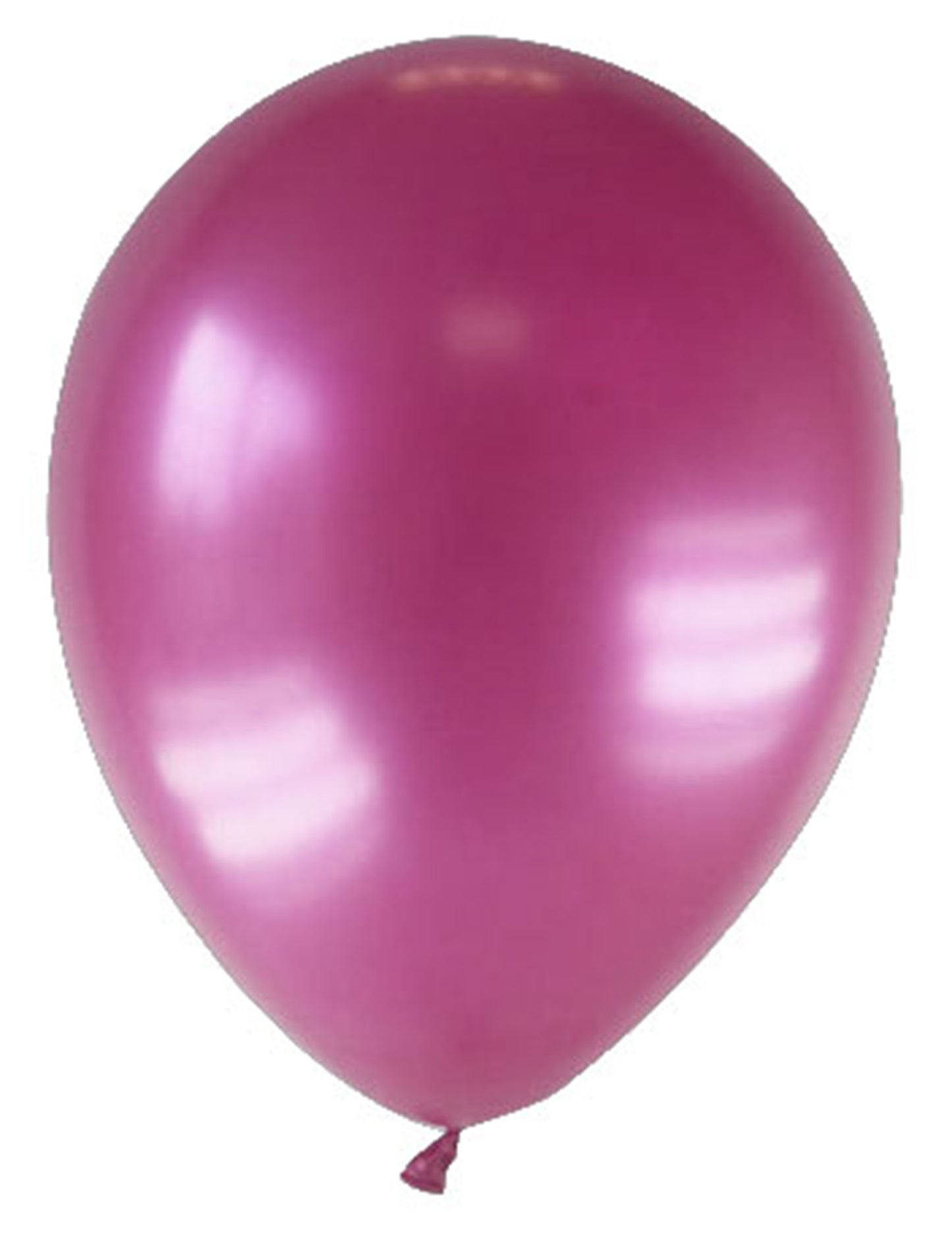 12 Bordeaux metalni baloni 28 cm