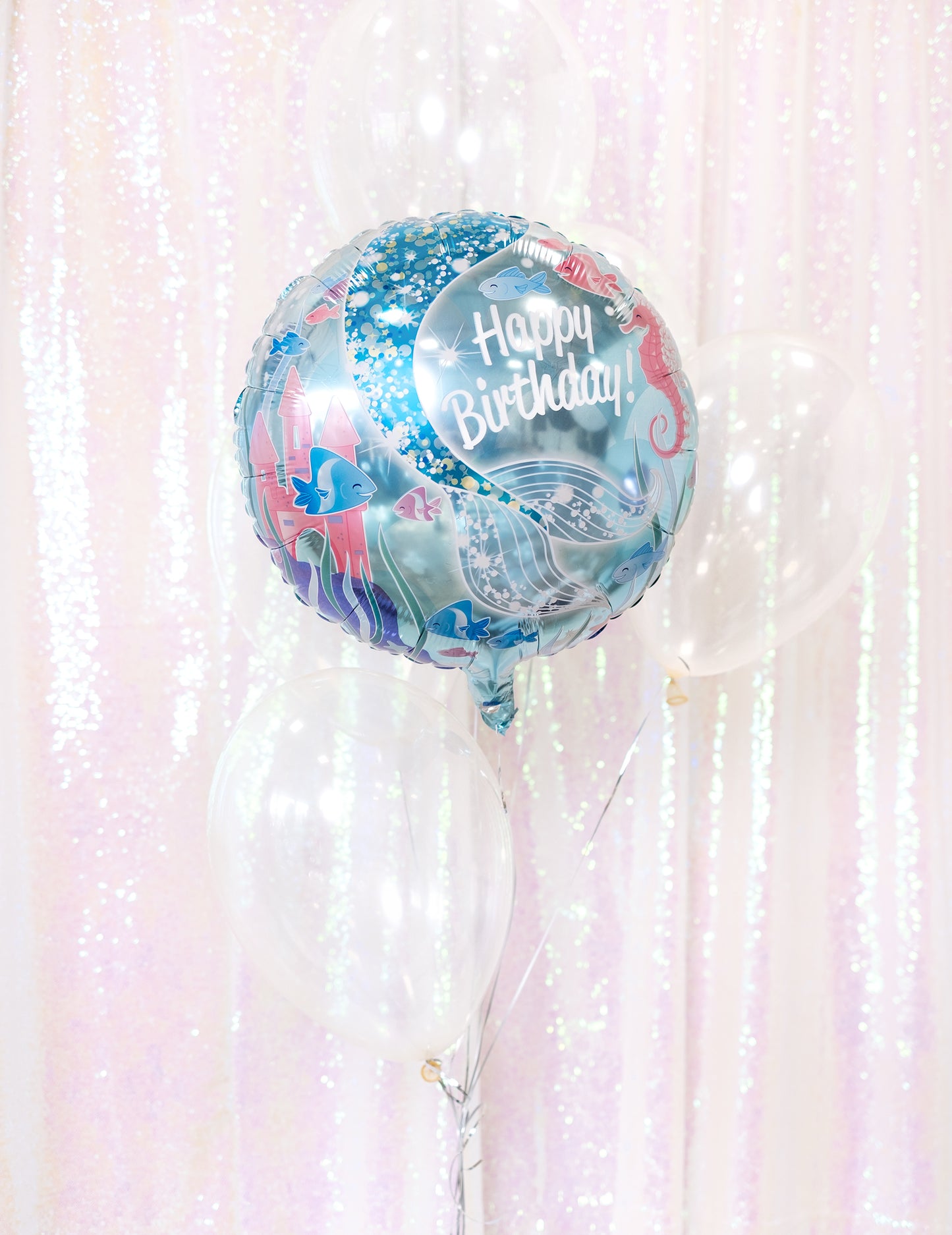 12 prozirnih balona 28 cm