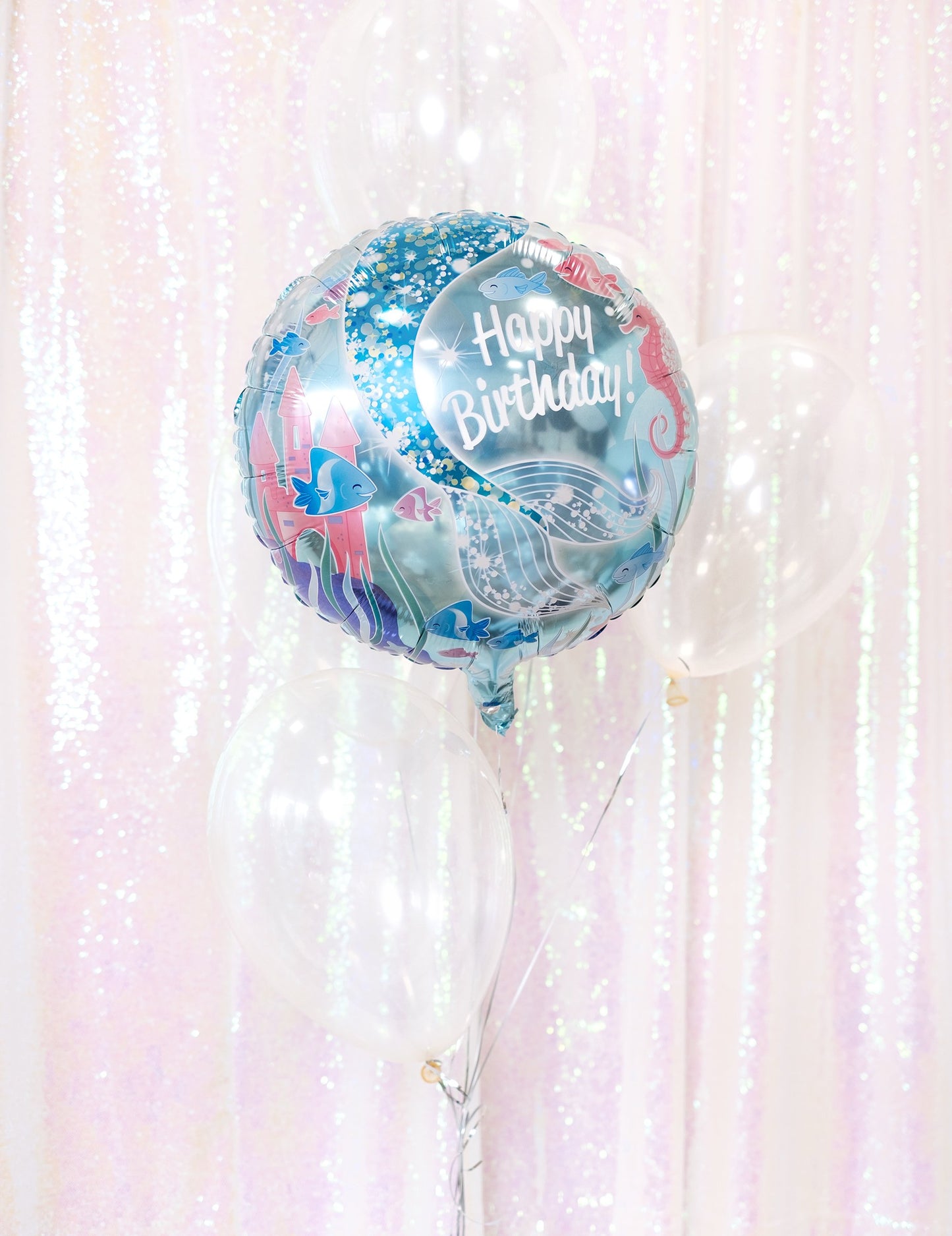 12 prozirnih balona 28 cm