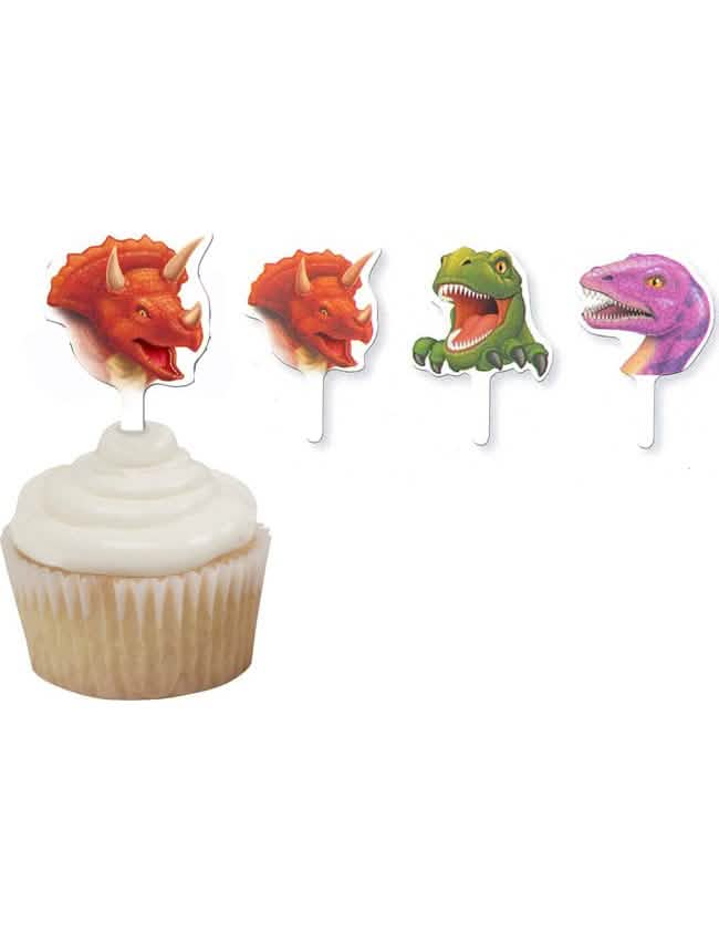 Dekoracije za torte s dinosaurima za rođendan u više boja