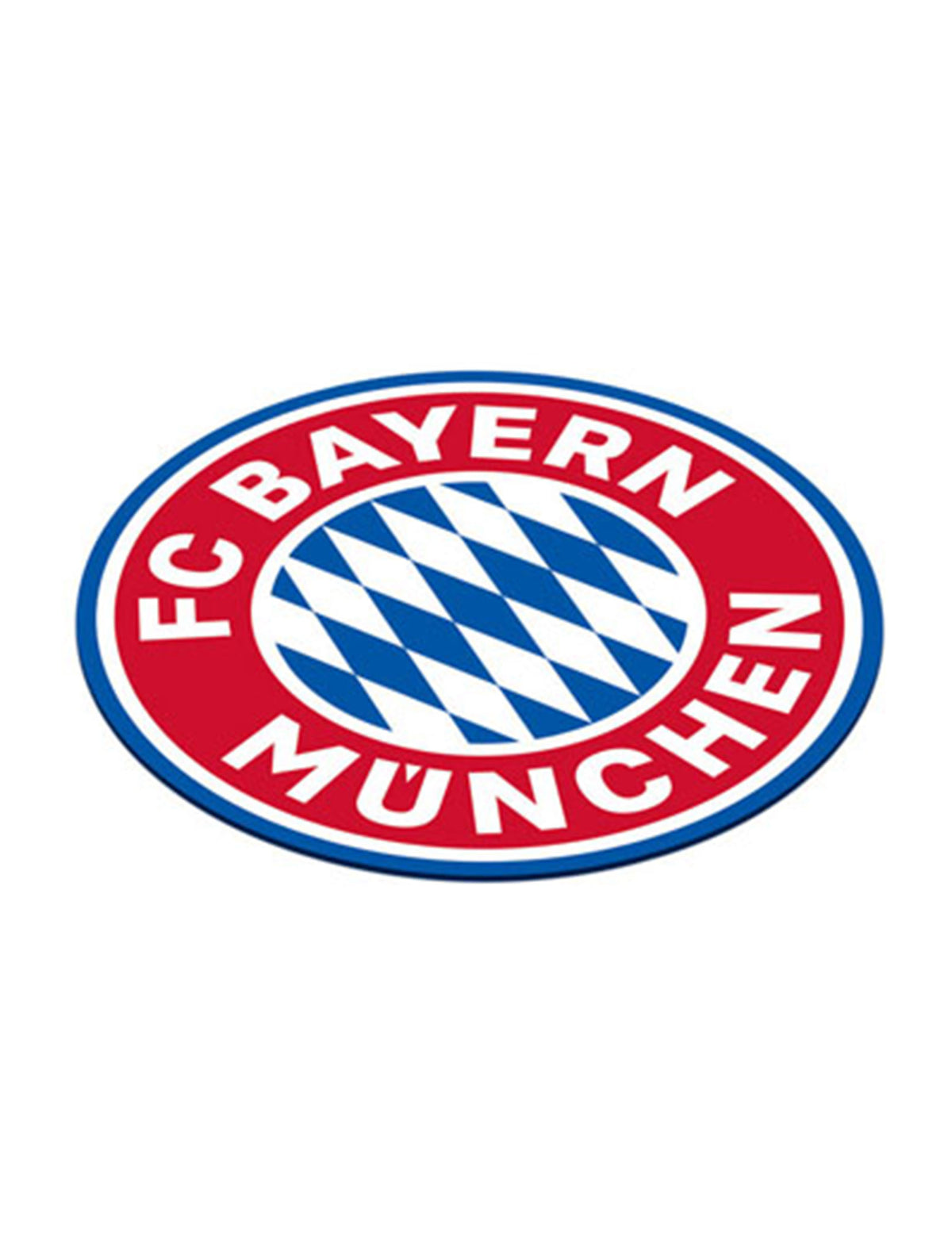 Podmetači za čaše od kartona FC Bayern Munich za navijač crvena i plava