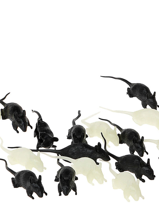 Gros plan sur les 12 Rats Halloween pour décoration