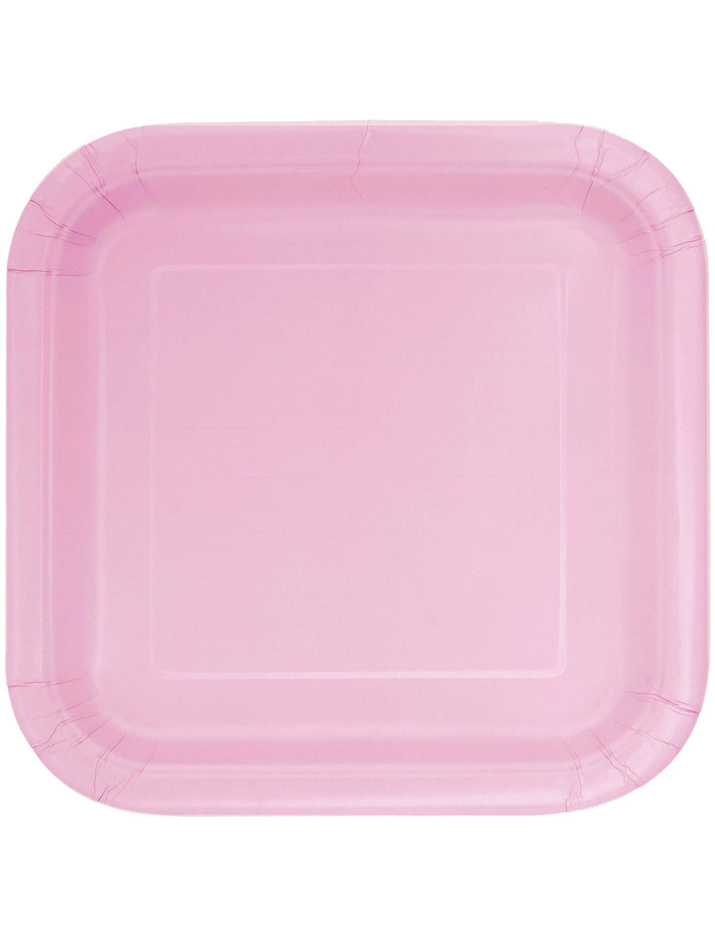 14 kvadratnih ploča u svijetlo ružičastom kartonu 22 cm