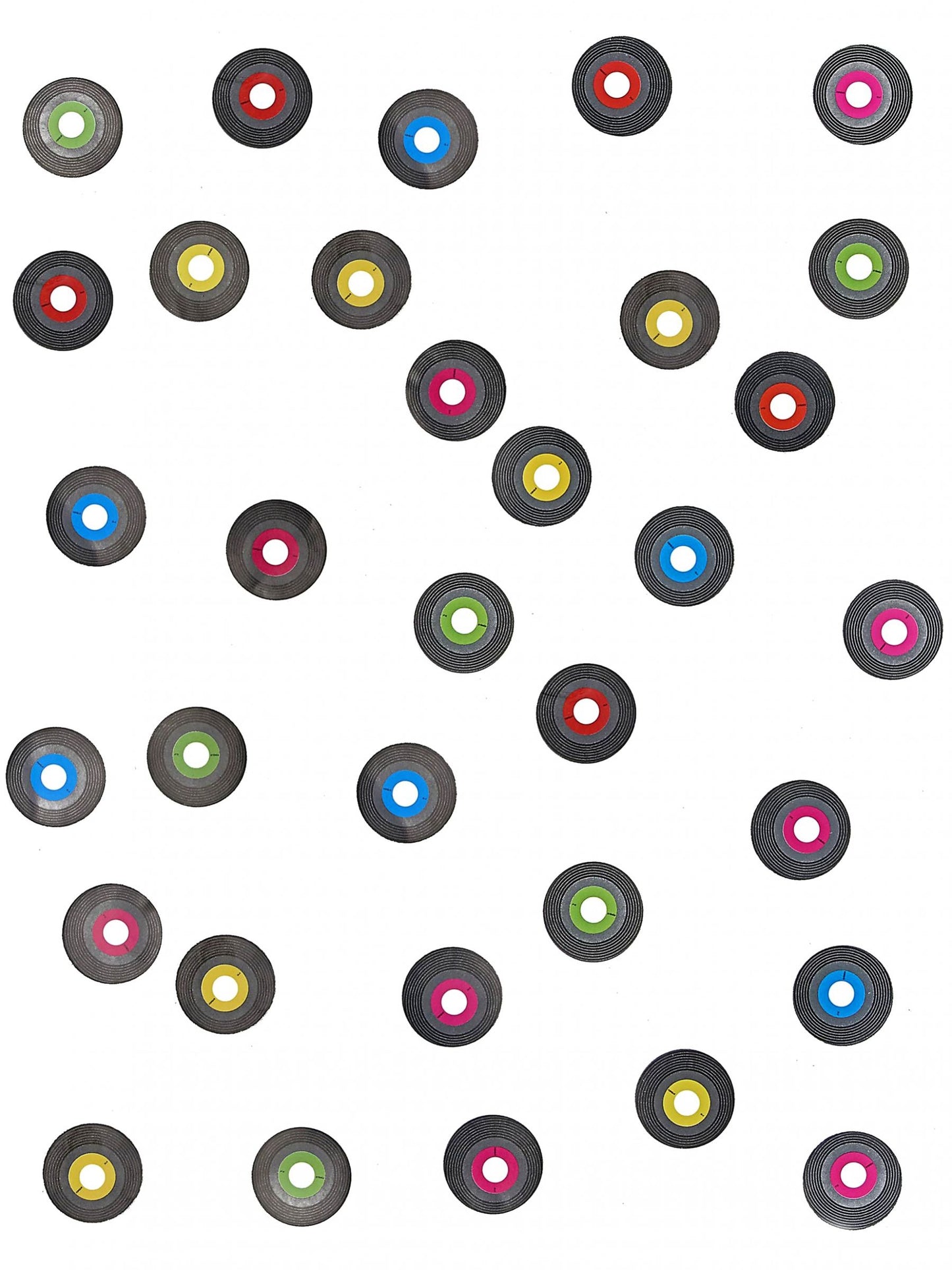 150 Confetti vinilnih zapisa