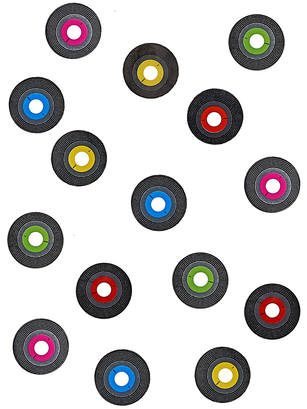 150 Confetti vinilnih zapisa
