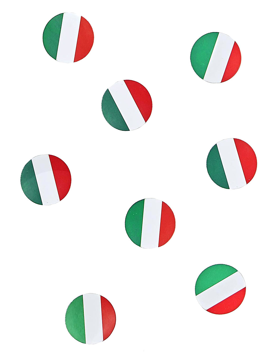 150 tablice konfete zastava Italija