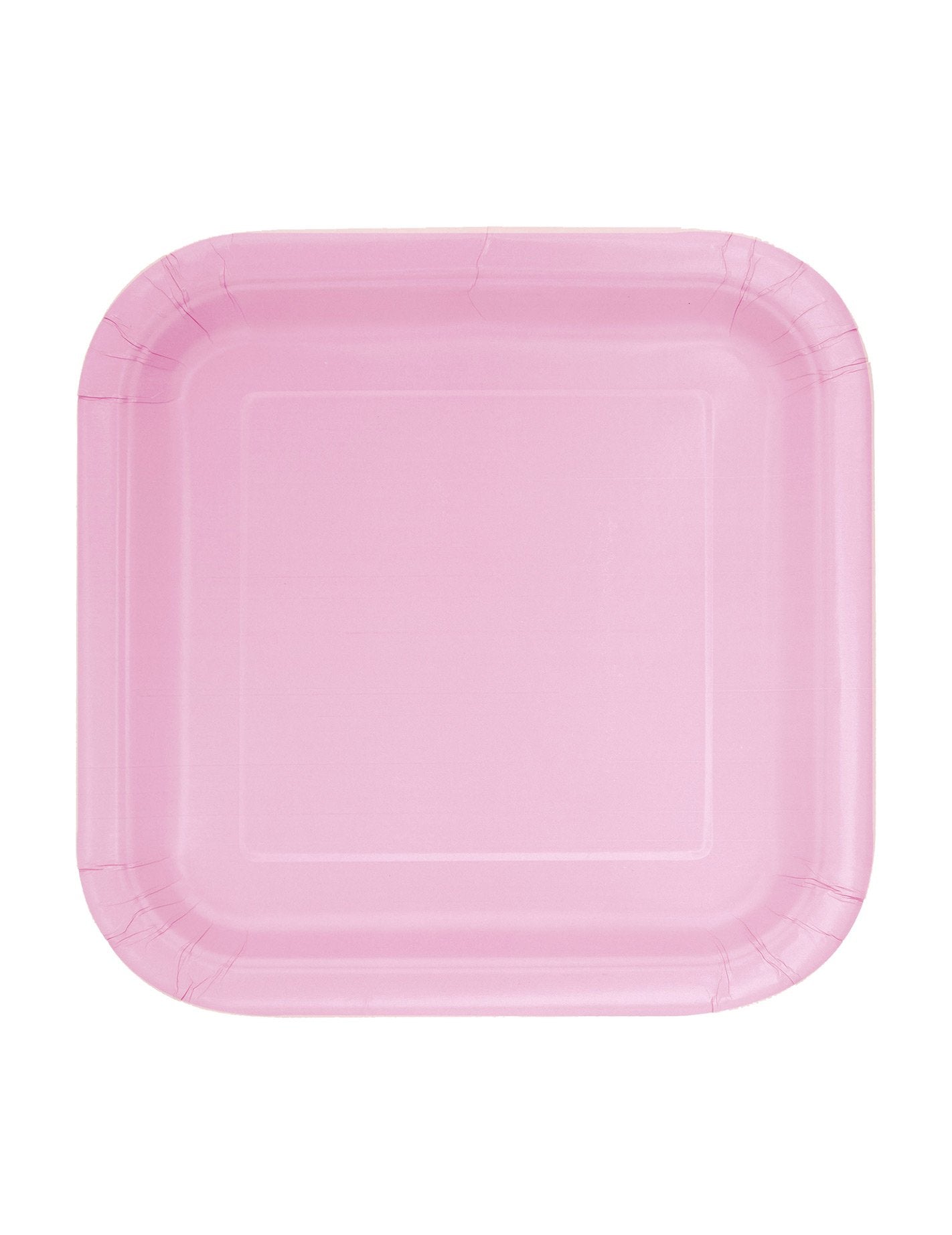 16 malih kvadratnih ploča u svijetlo ružičastom kartonu 17 cm