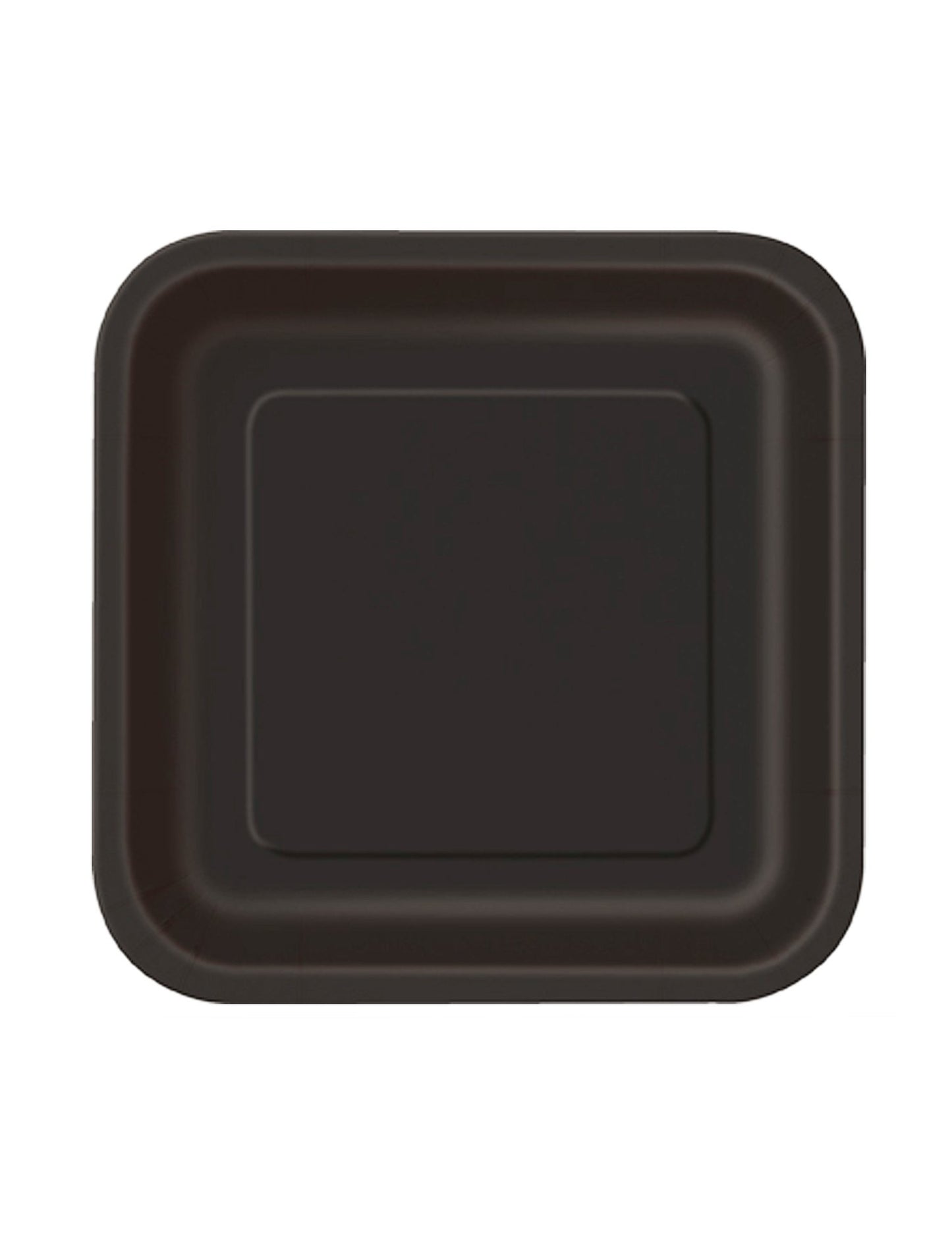 16 malih crnih kartonskih ploča 17 cm