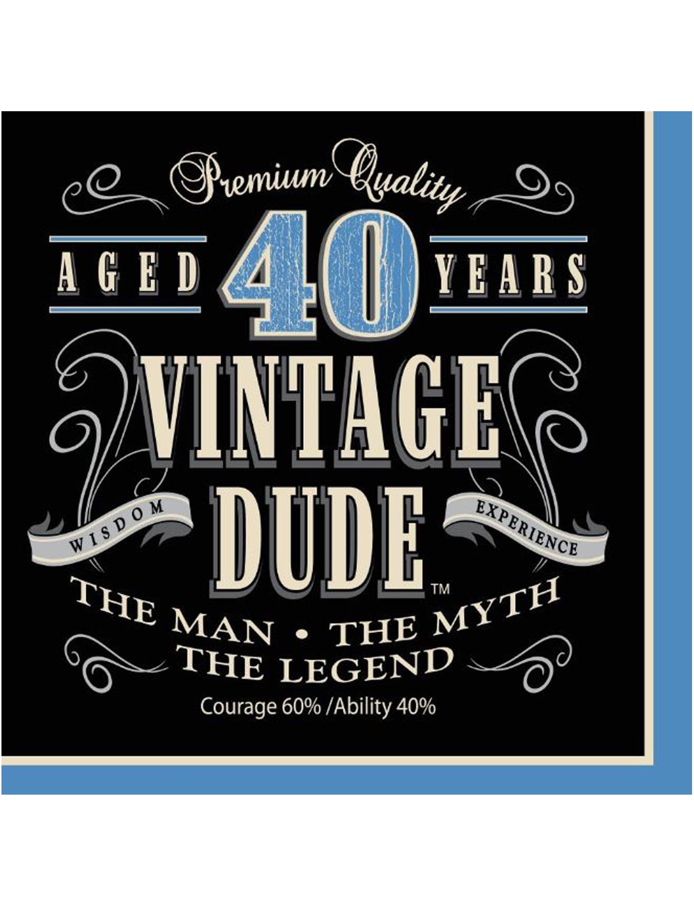 16 vintage papirnatih ručnika 40 godina 33 x 33 cm