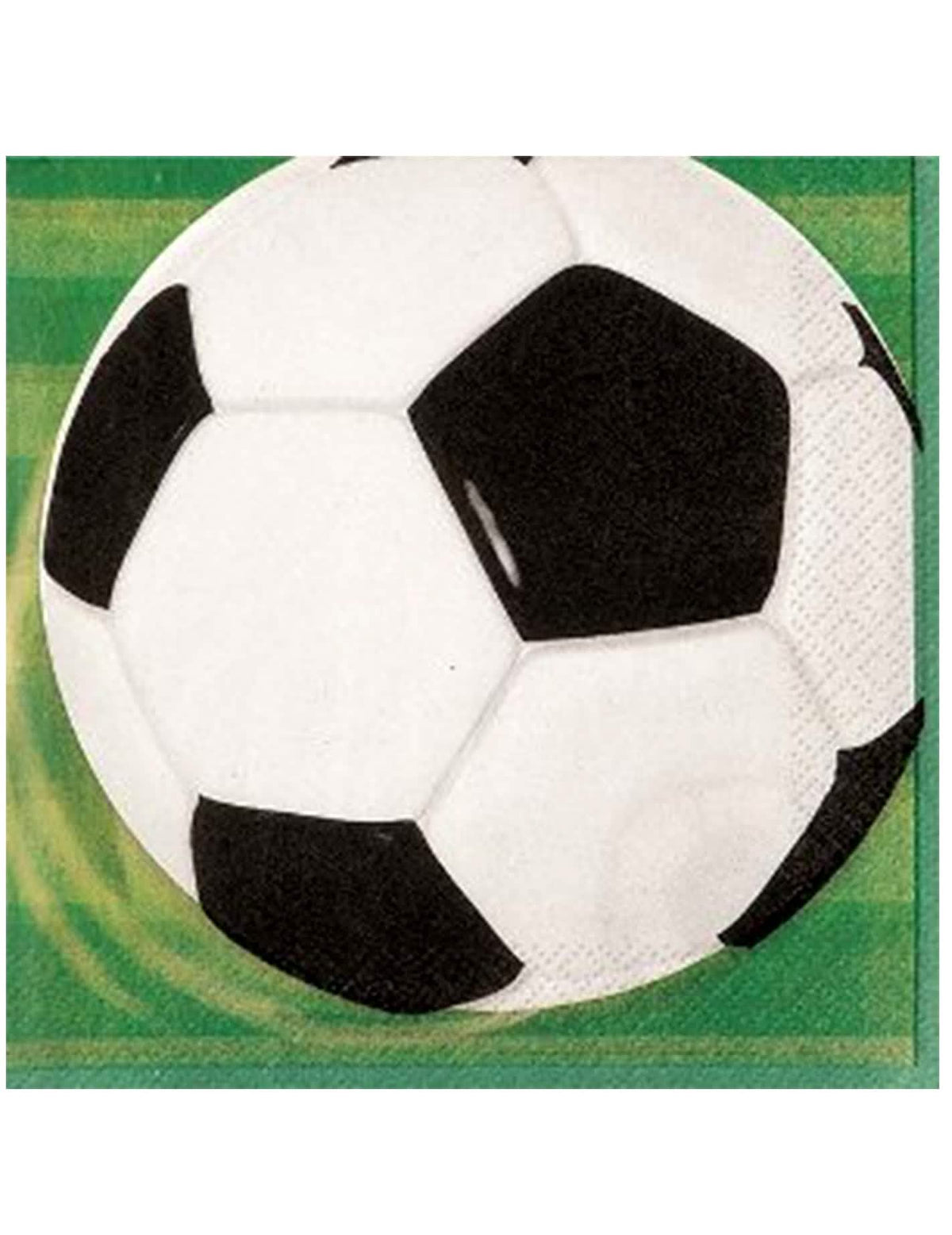 papirnati ubrusi foot balloon 3d crno i bijelo na zelenoj pozadini
