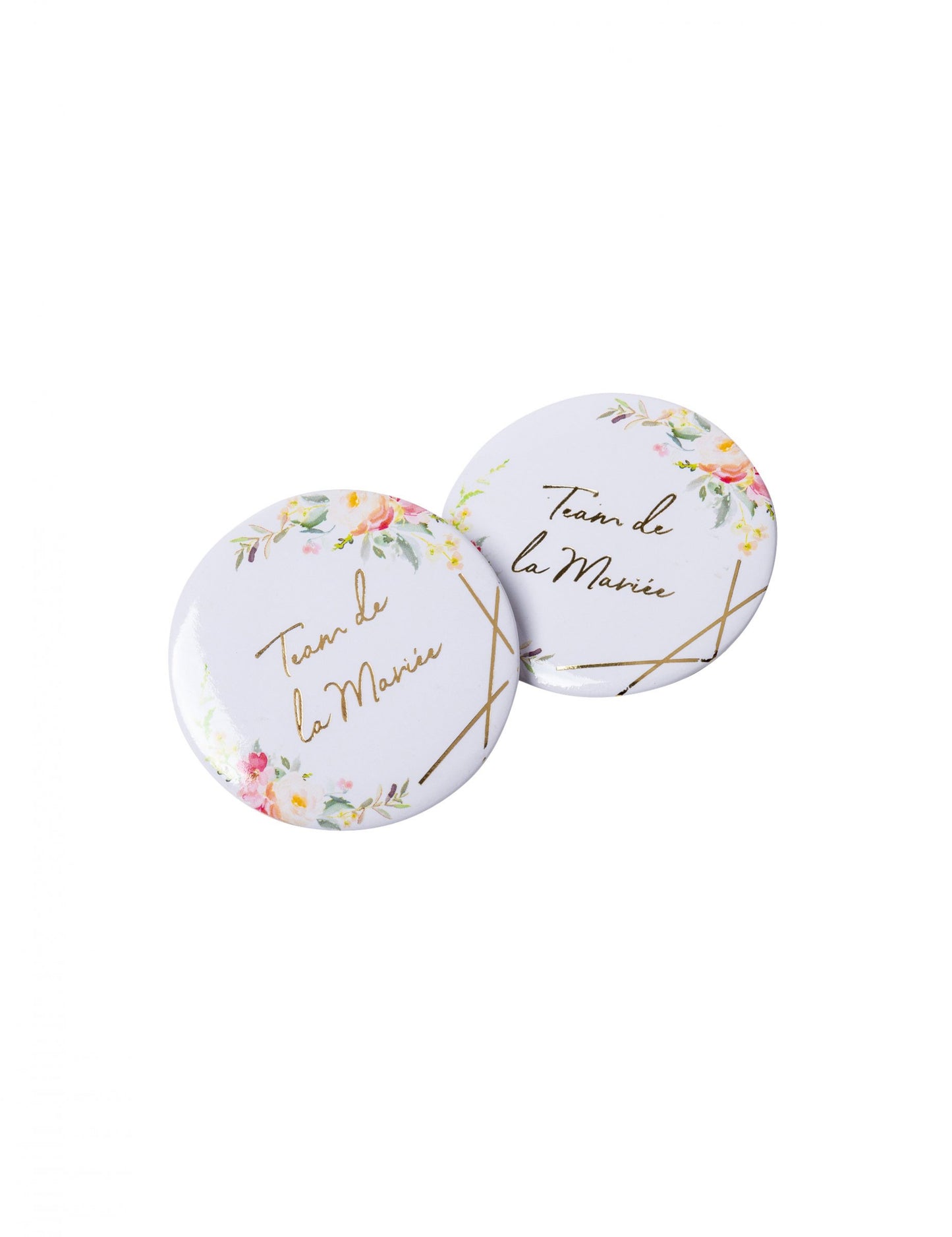 2 ekipa akvarelnih značaka iz Zlatne mladenke 5 cm