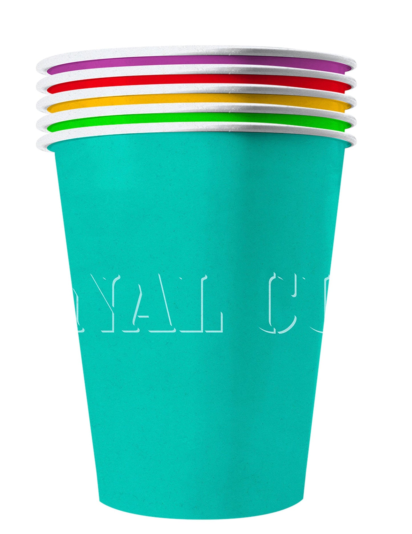 20 američkih šalica koje se mogu reciklirati karton ljeto 53 cl