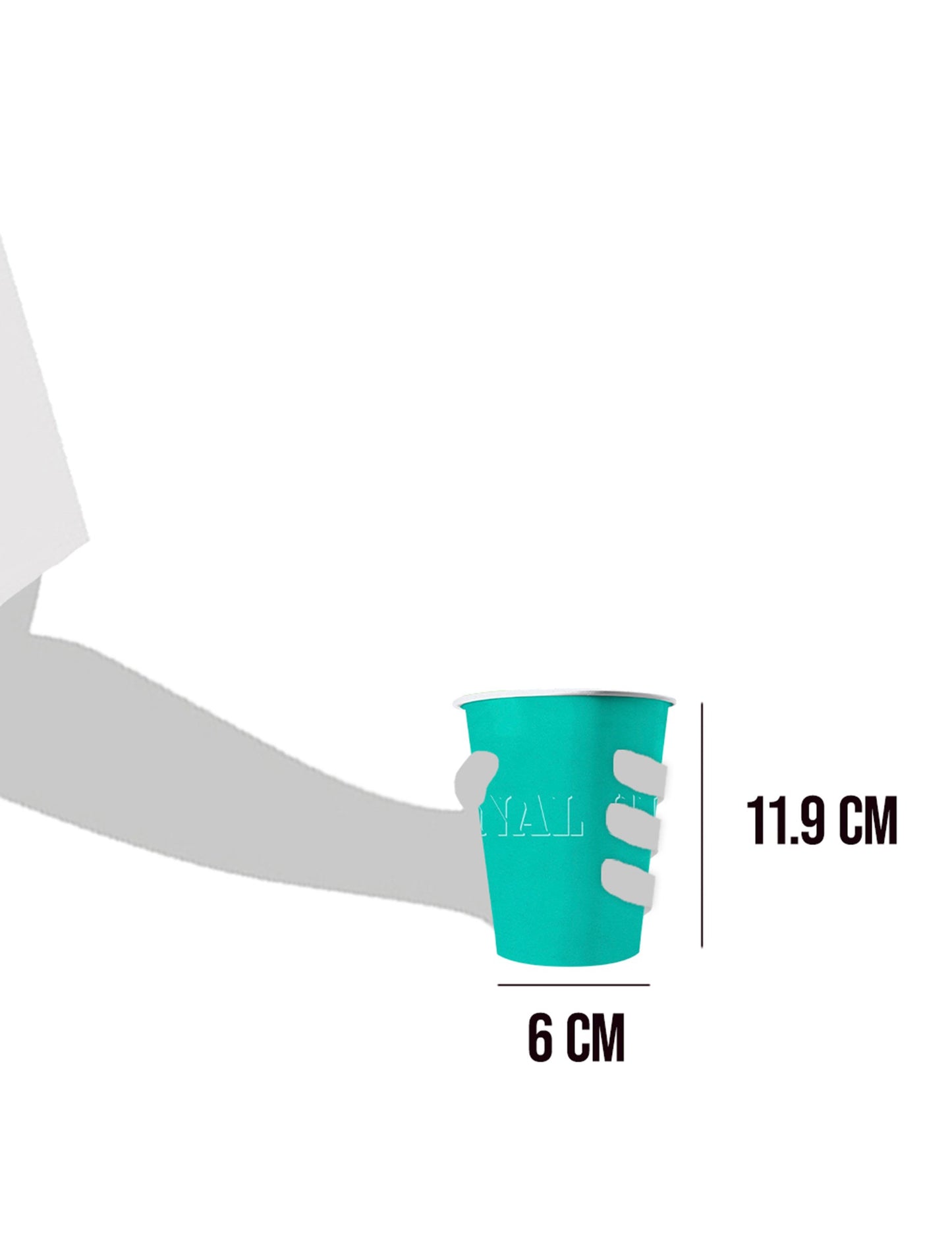 20 američkih šalica koje se mogu reciklirati karton ljeto 53 cl