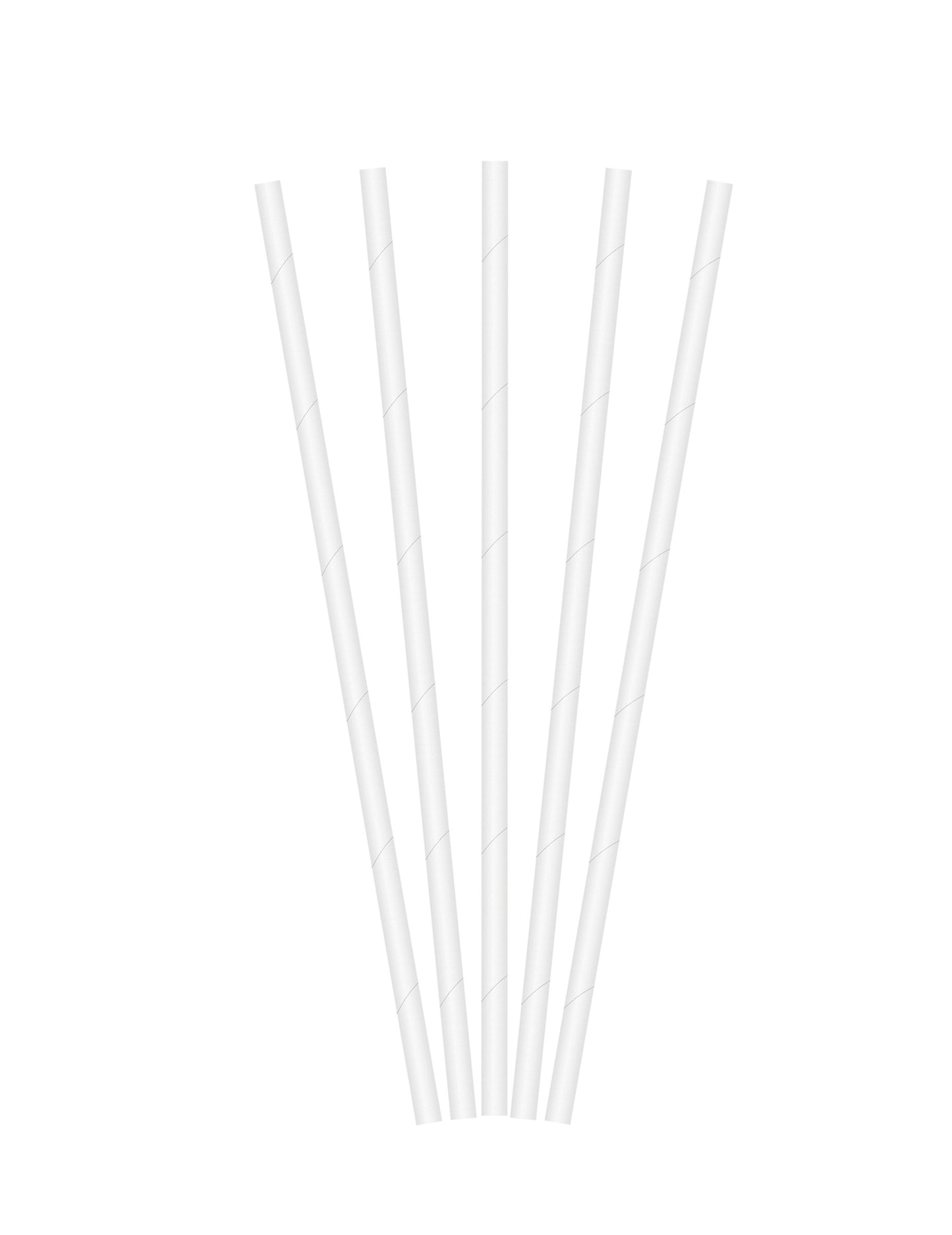 20 slamke od bijele papire 19,5 cm