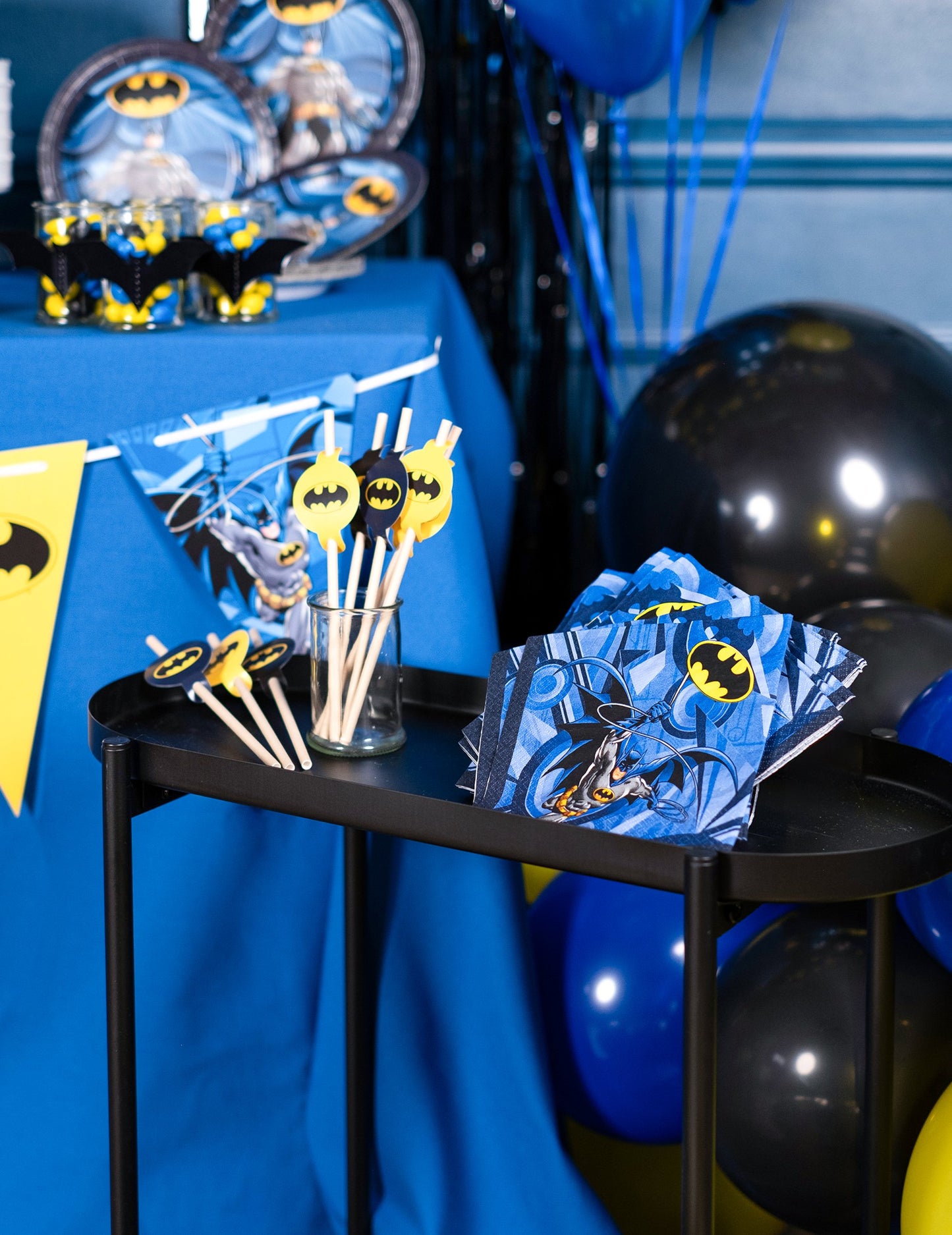 20 Batmanovih papirnatih ručnika 33 x 33 cm