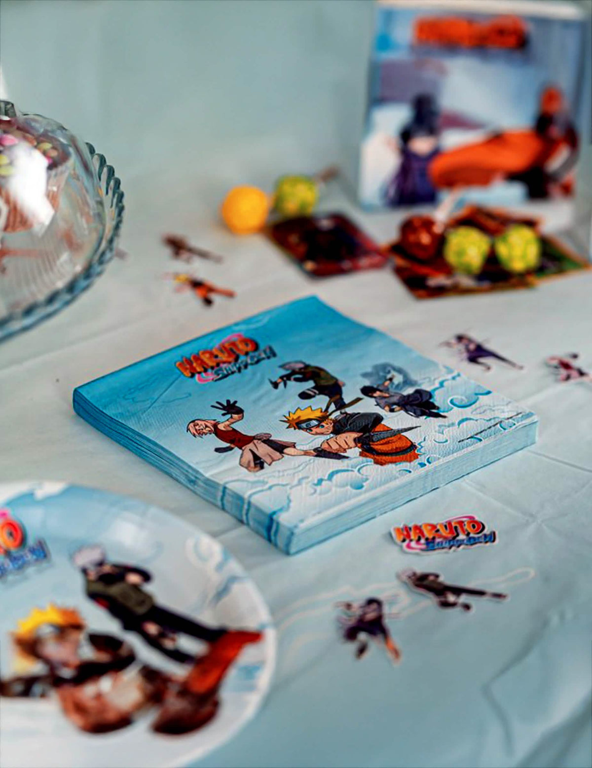20 papirnatih salveta Naruto Shippuden™ 33 x 33 cm