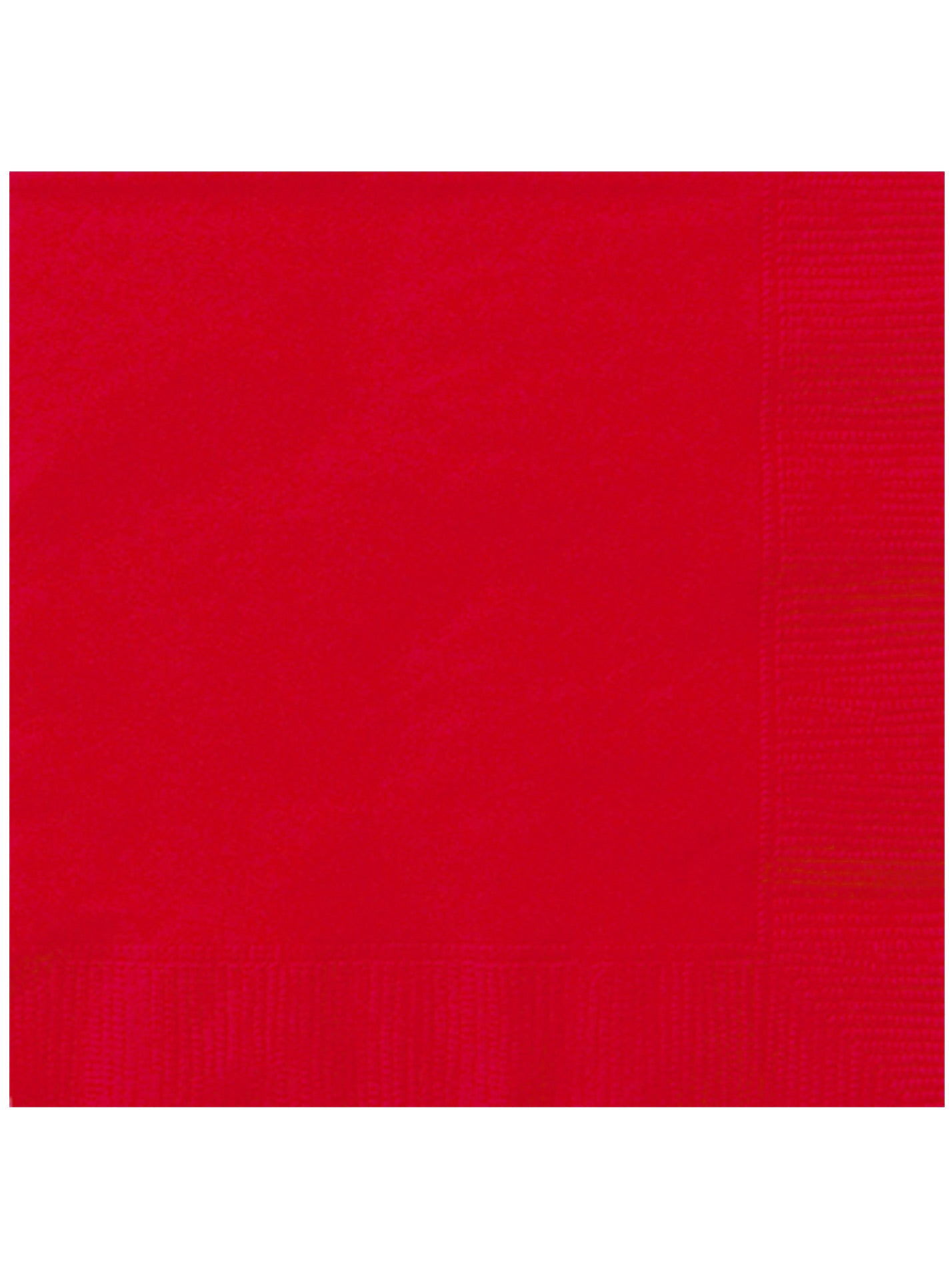 20 crvenih papirnatih ručnika 33 x 33 cm