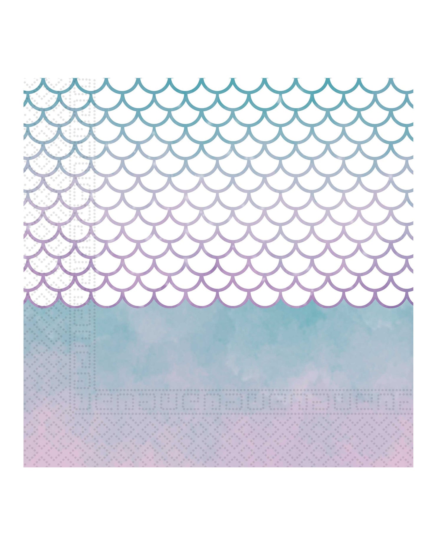 20 elegantnih papirnatih ručnika od sirena 33 x 33 cm