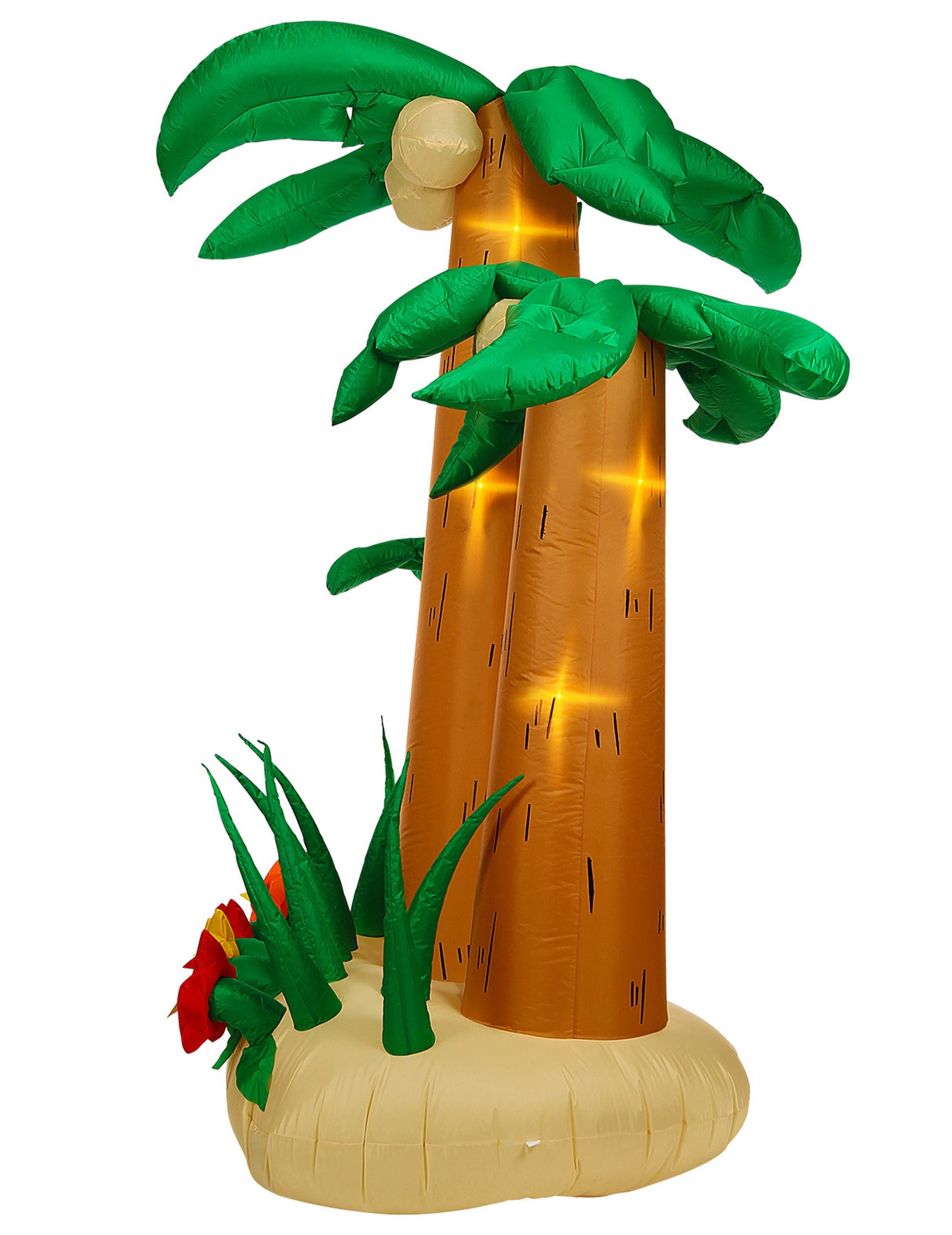 3 svijetle divovske palme na napuhavanje 240 cm