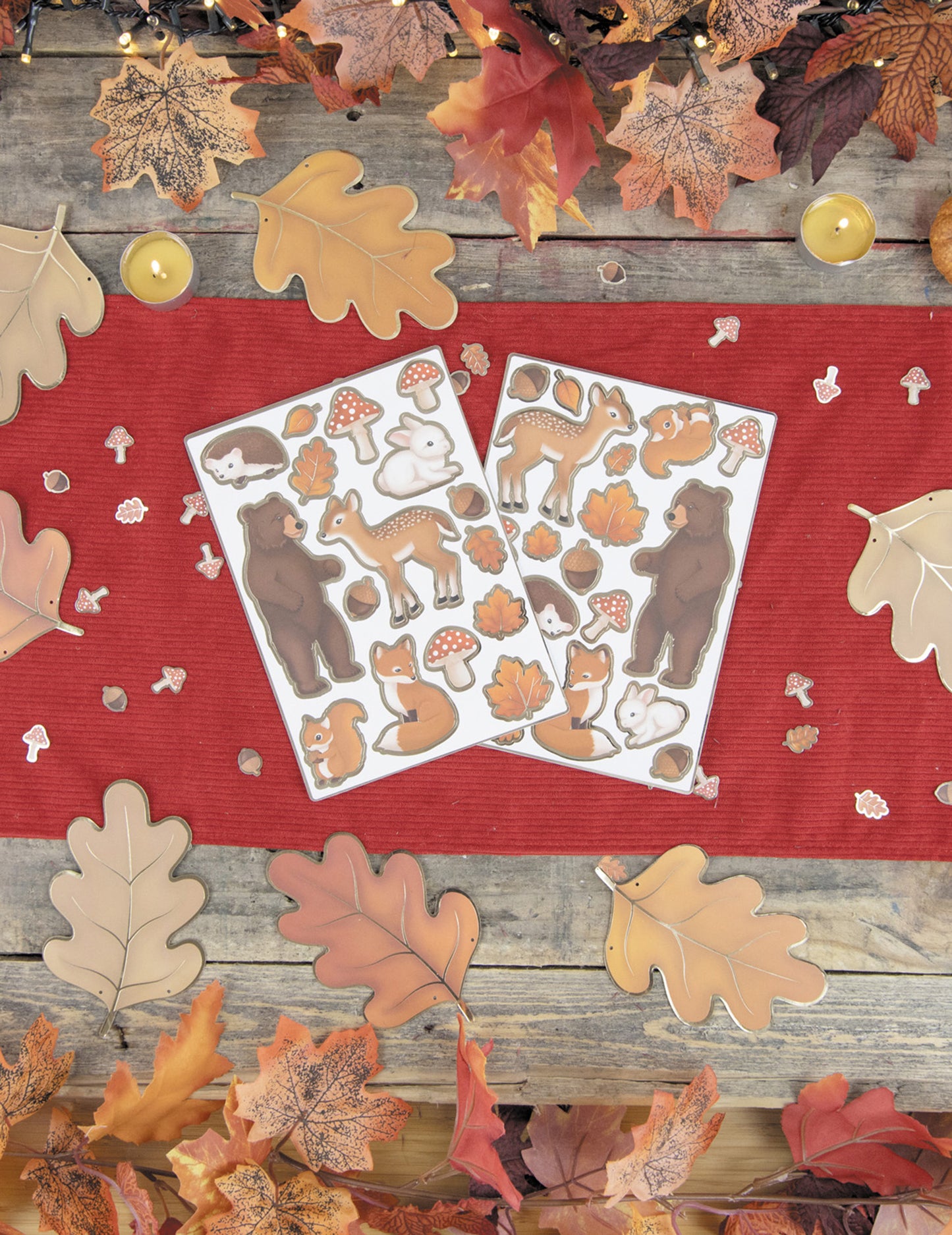 35 naljepnica sa šumskim životinjama - Šumski ukras