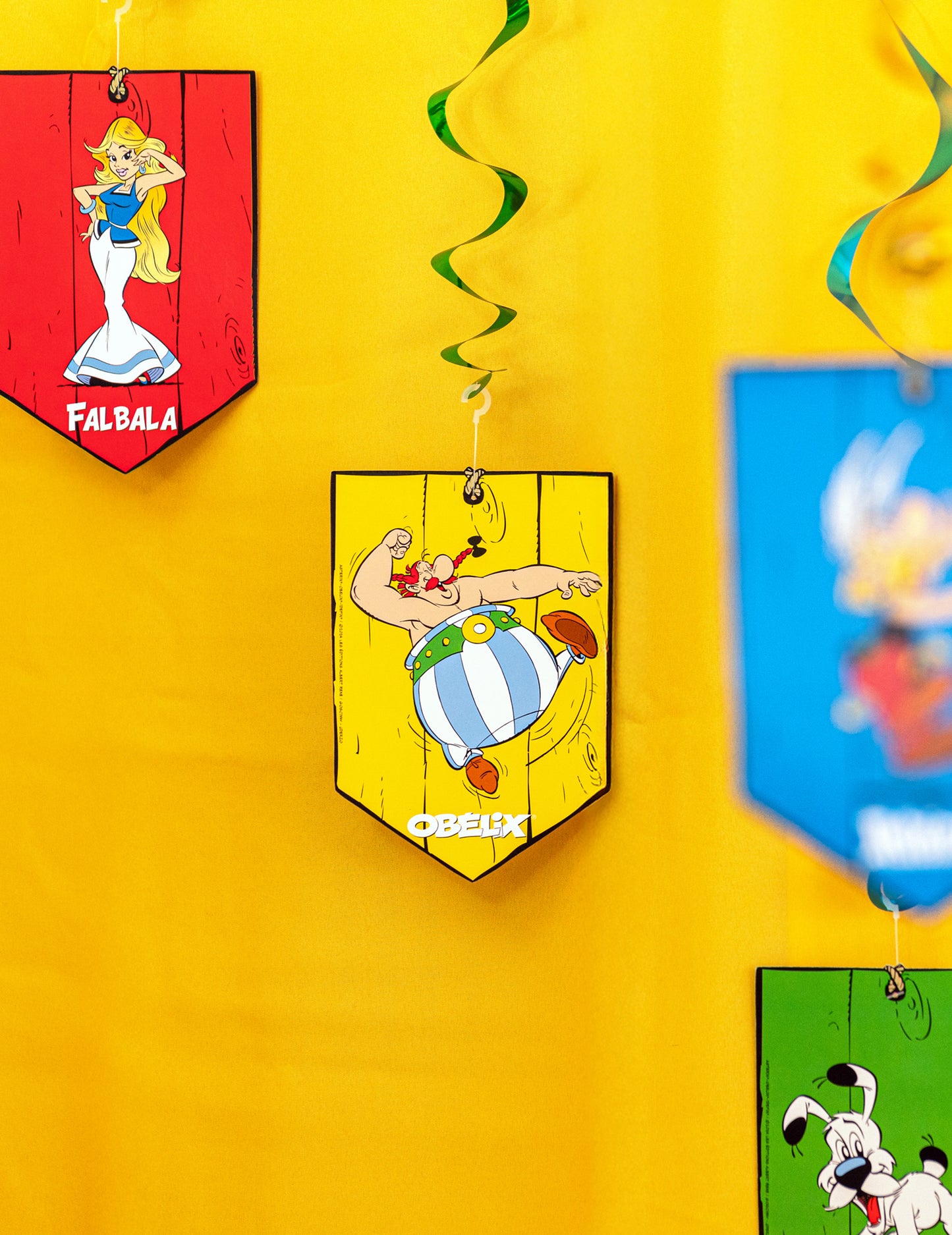 5 spiralnih suspenzija Asterix 60 cm