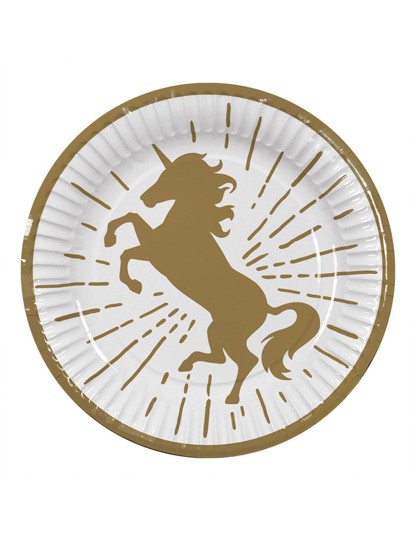 6 holo 23 cm kartonske ploče jednorog