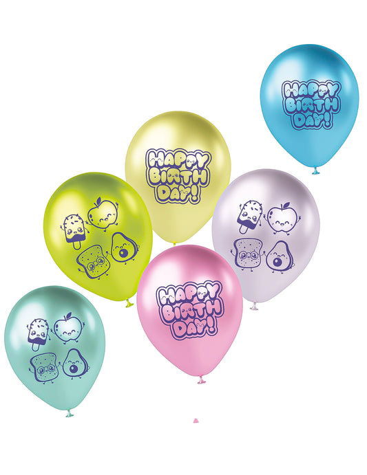 6 lateks balona Kawaii Party 33 cm