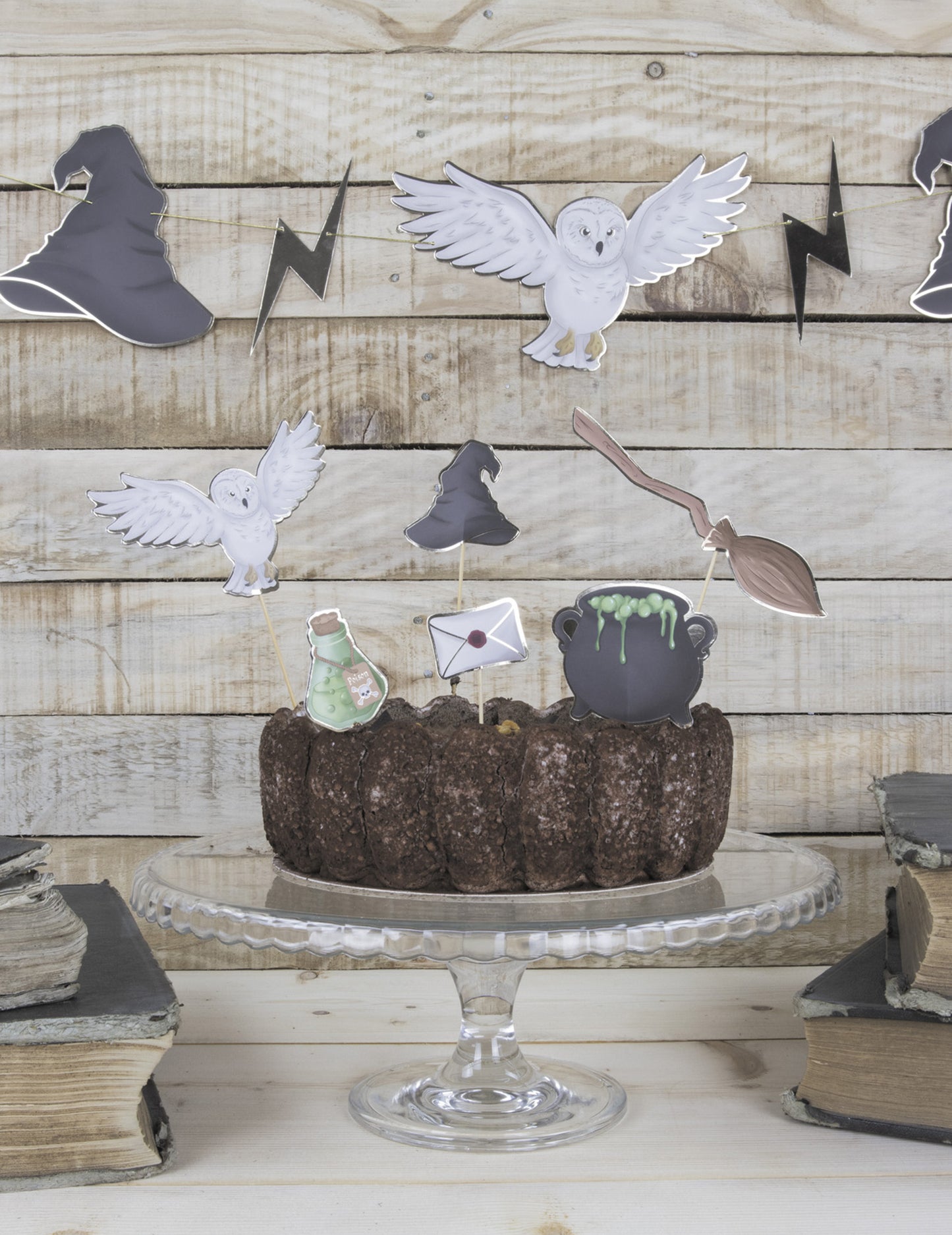 6 ukrasa za tortu s čarobnjakom