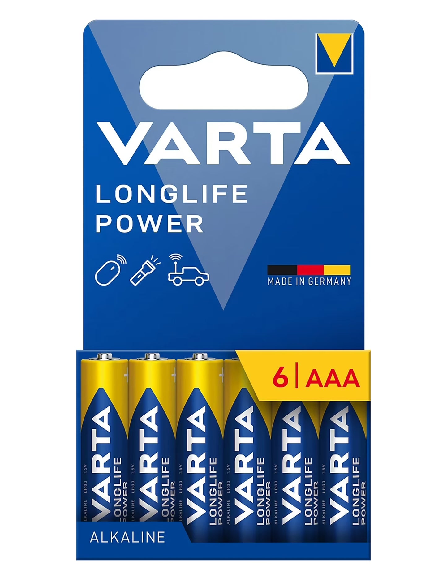 6 baterija LONGLIFE POWER LR03/AAA