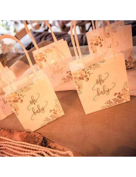 6 vrećice s dobrotama o baby eucalyptus pozlaćivanje zlata 10 x 18 x 5 cm