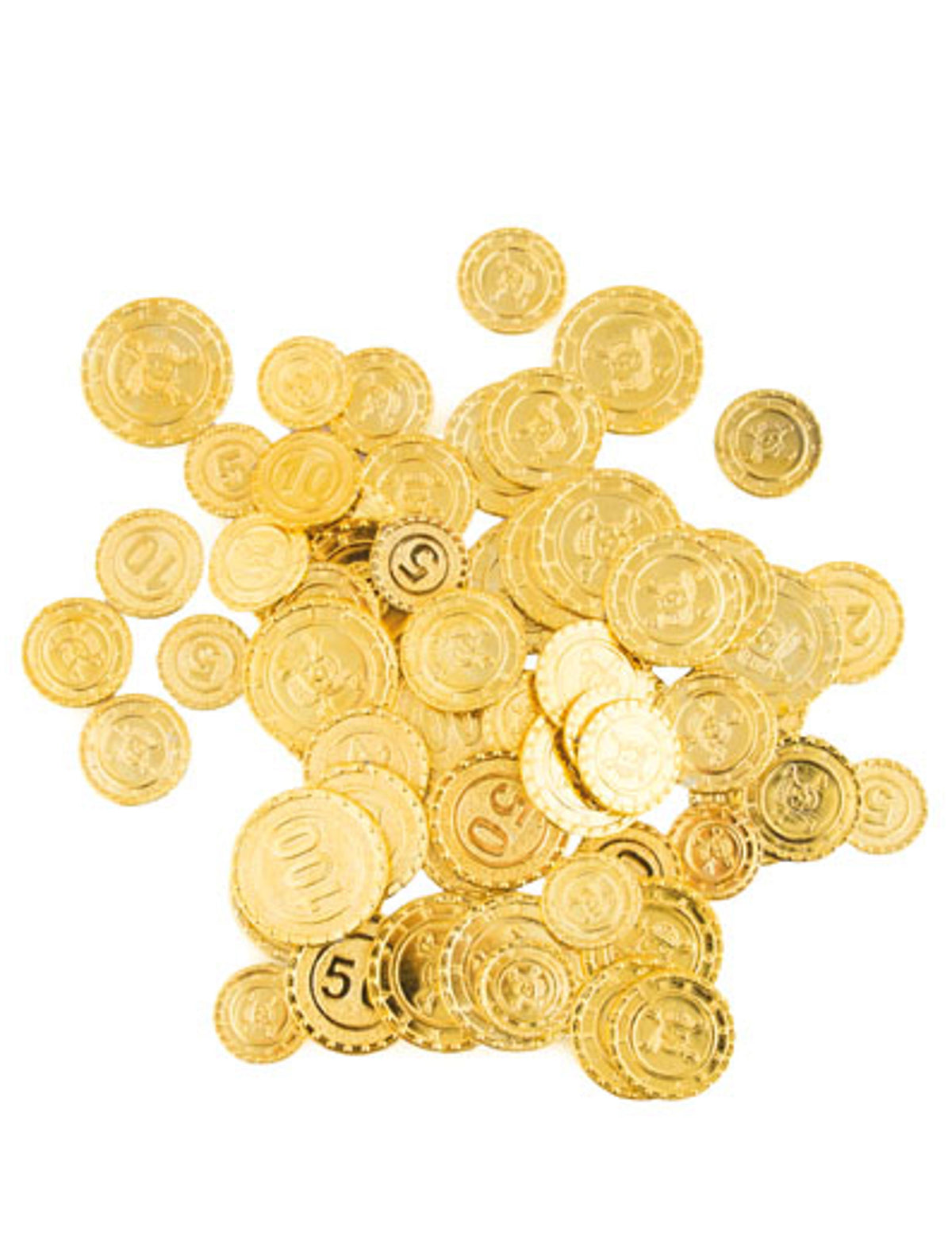 50 piratskih zlatnih kovanica za dijete i odrasli
