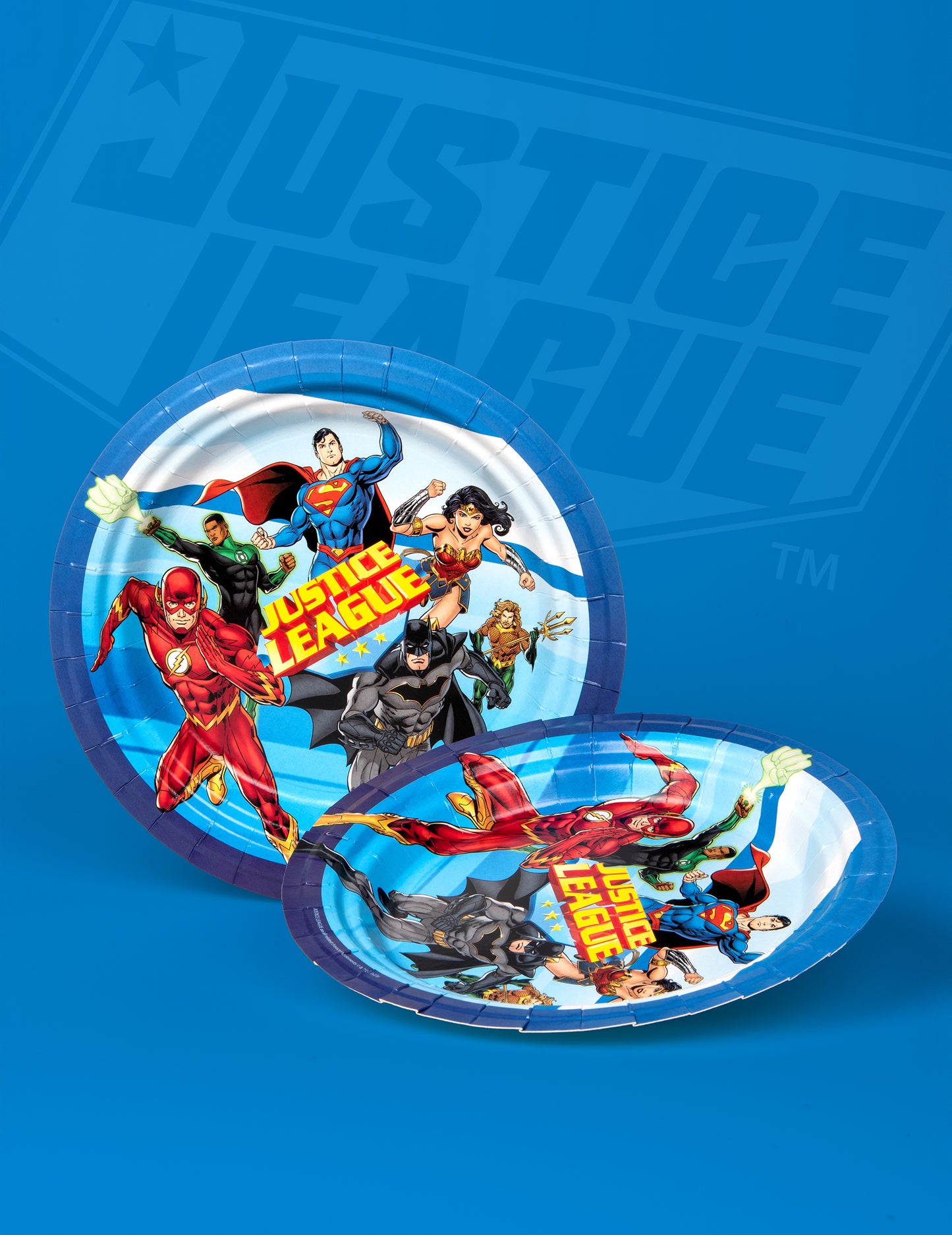 8 kartonske ploče Justice League 23 cm