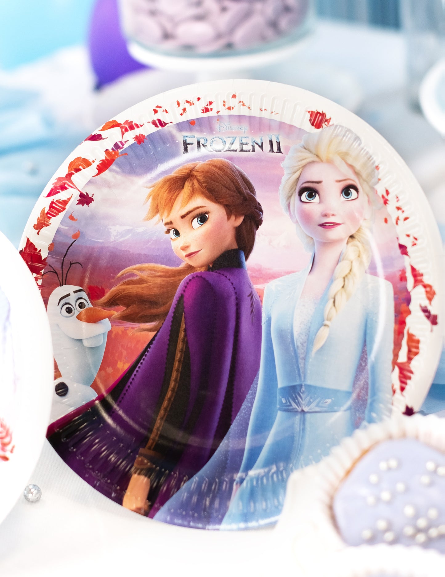 8 kartonske ploče Snježna kraljica 2 23 cm