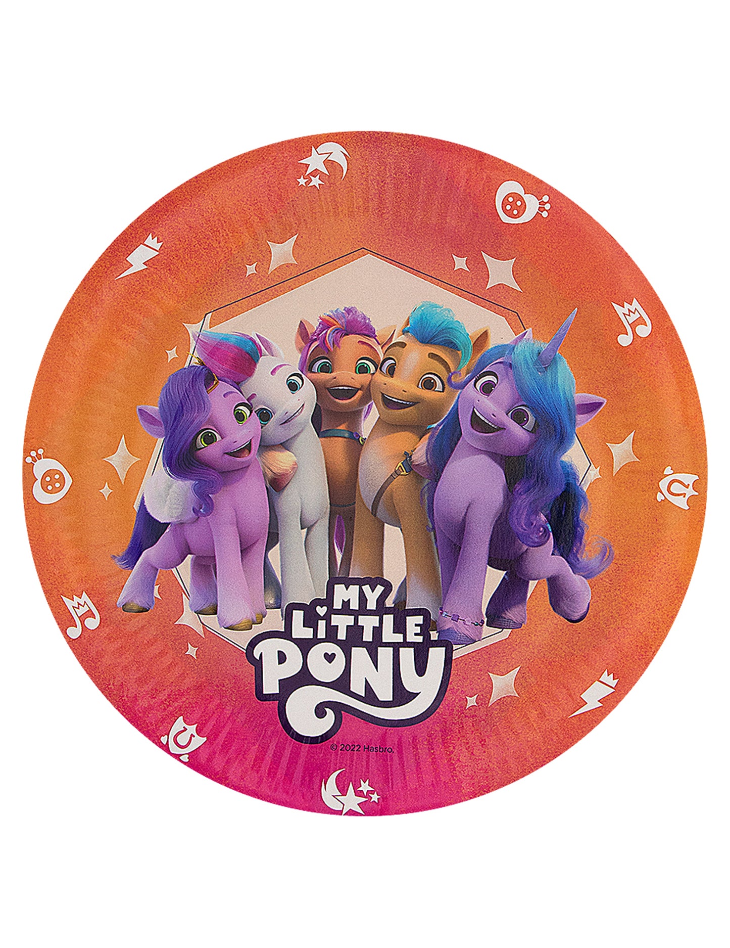8 tanjura My Little Pony™ 23 cm