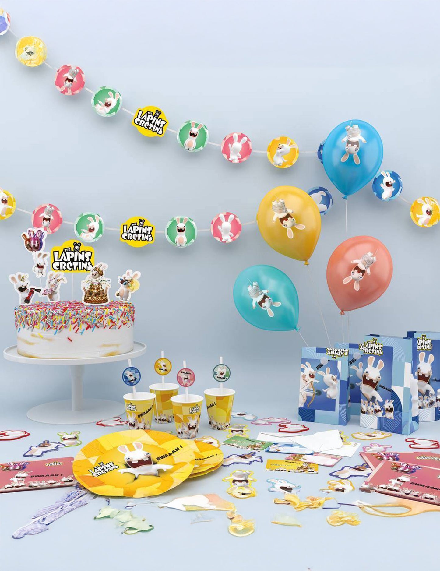 8 Pozivnih kartica s omotnicama Rabbids