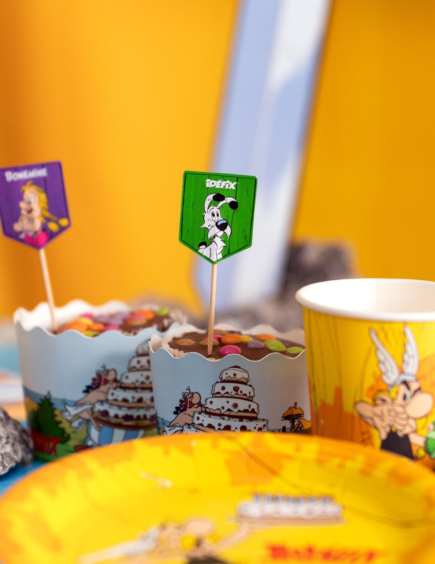 8 vrha u Asterix Cupcakes