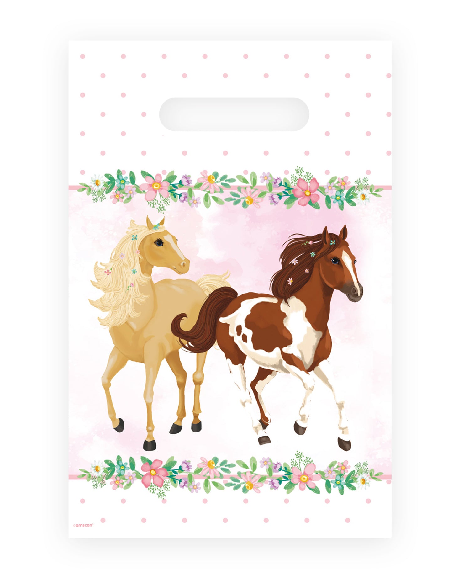 8 poklon vrećica lijepi konj 23 x 16 cm rođendan jahanje