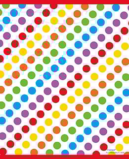 8 višebojnih prugastih vrećica za rođendansku zabavu 18x23 cm