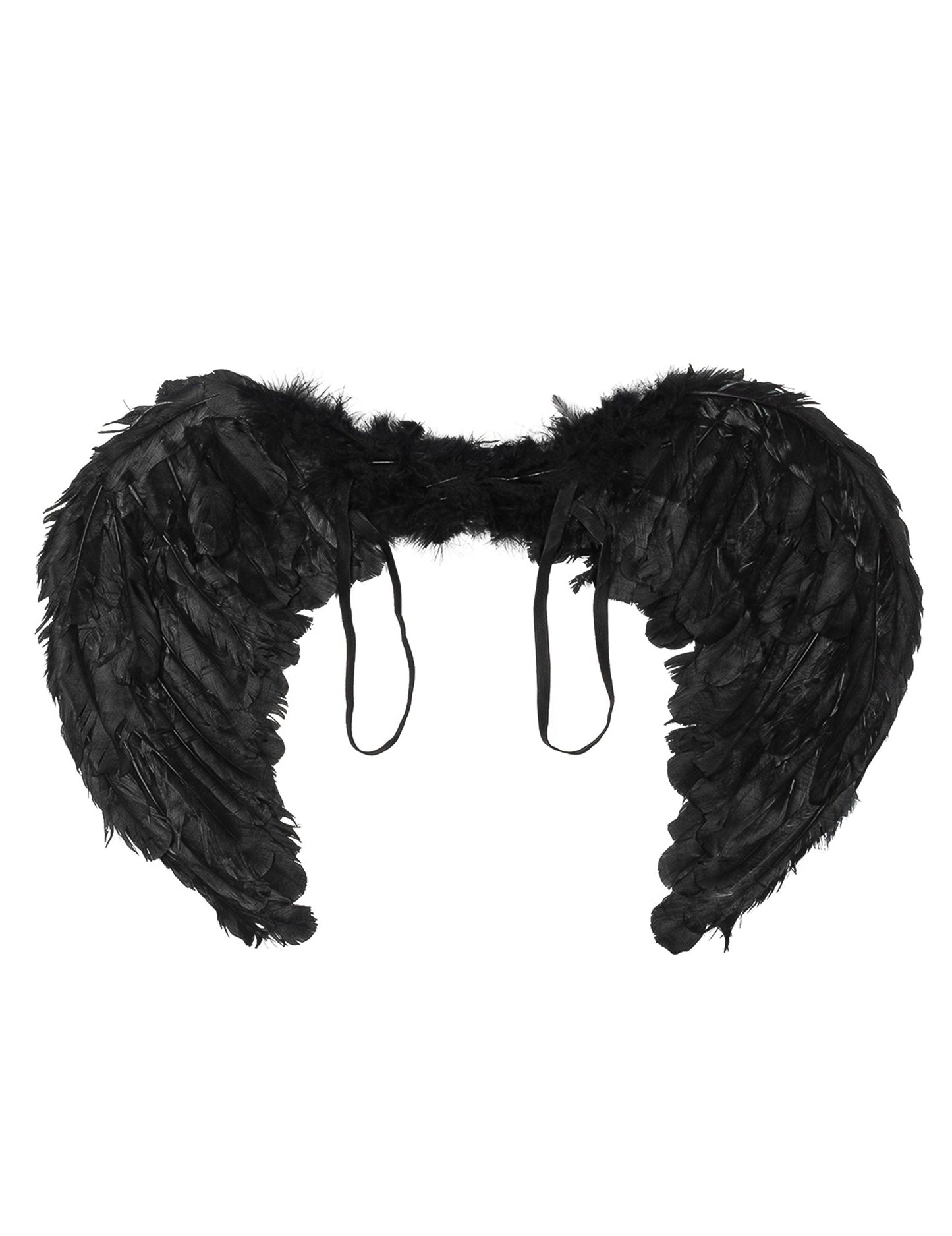 Crna anđeoska krila 60 x 40 cm