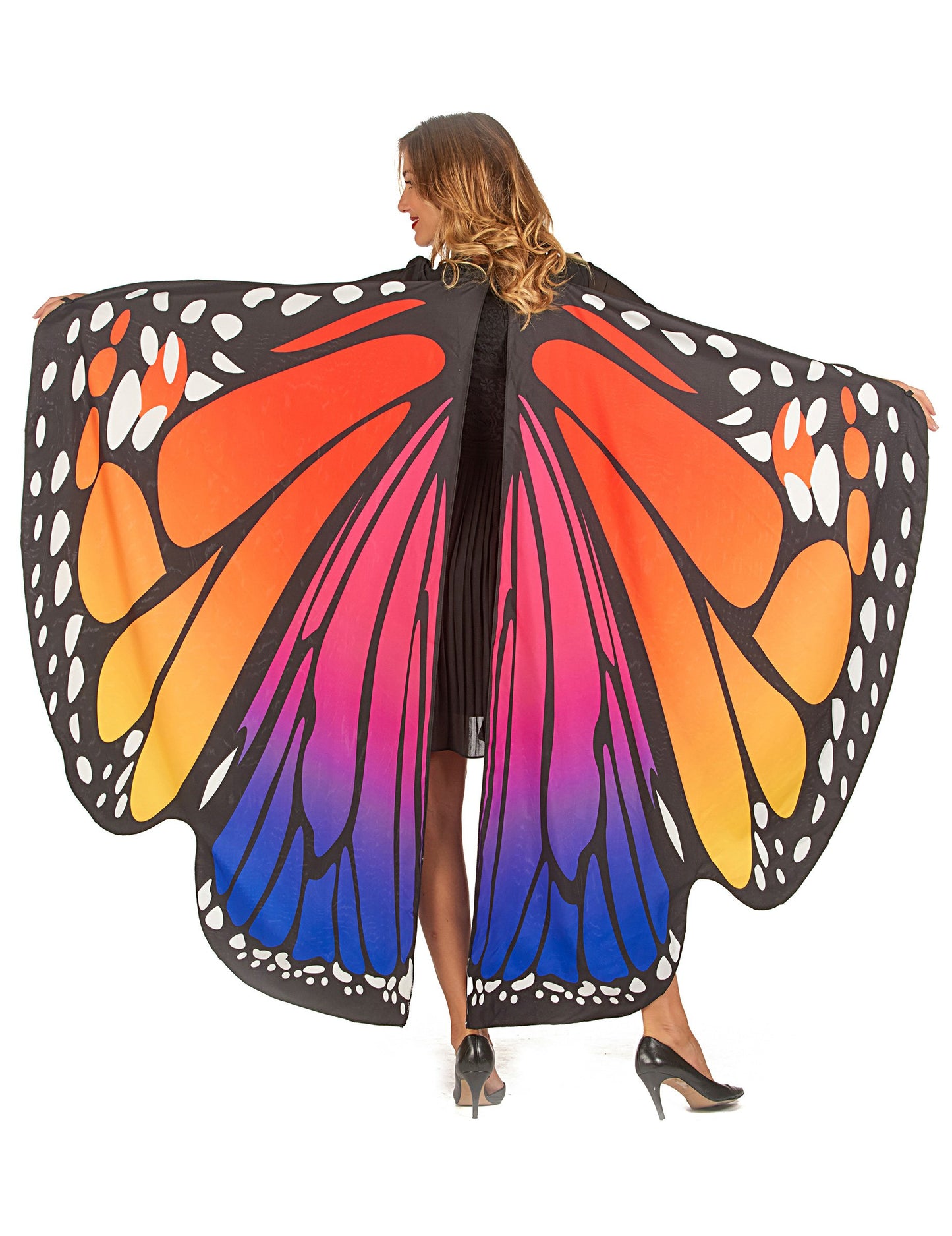 Odrasli raznobojni leptir krila