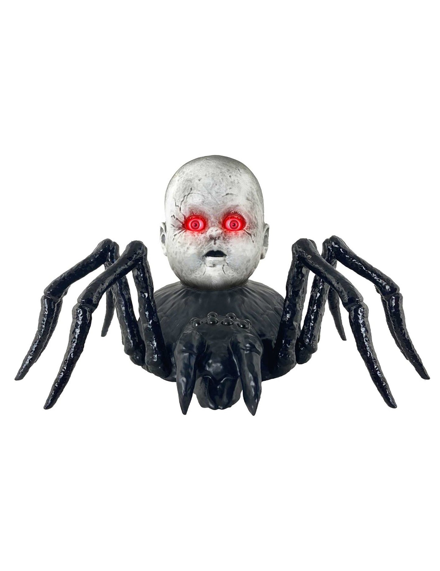 Veliki pauk s živahnom i svijetlom puzavom lutkom 19 x 33 cm