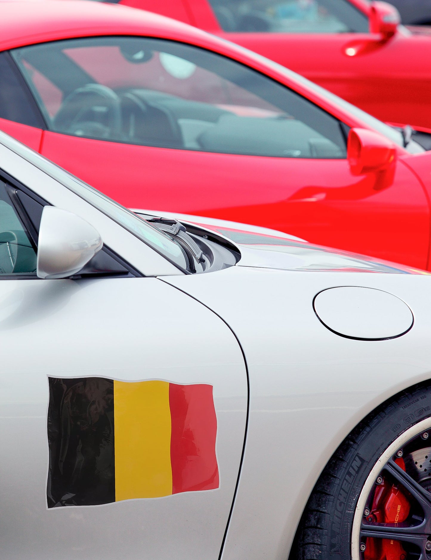 Belgijska naljepnica automobila 22 x 33 cm