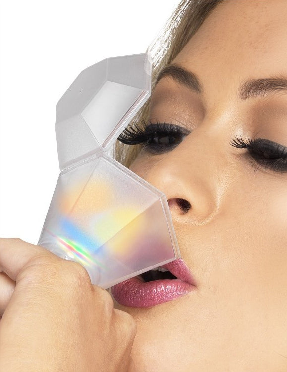 Mali odrasli stakleni lagani prsten