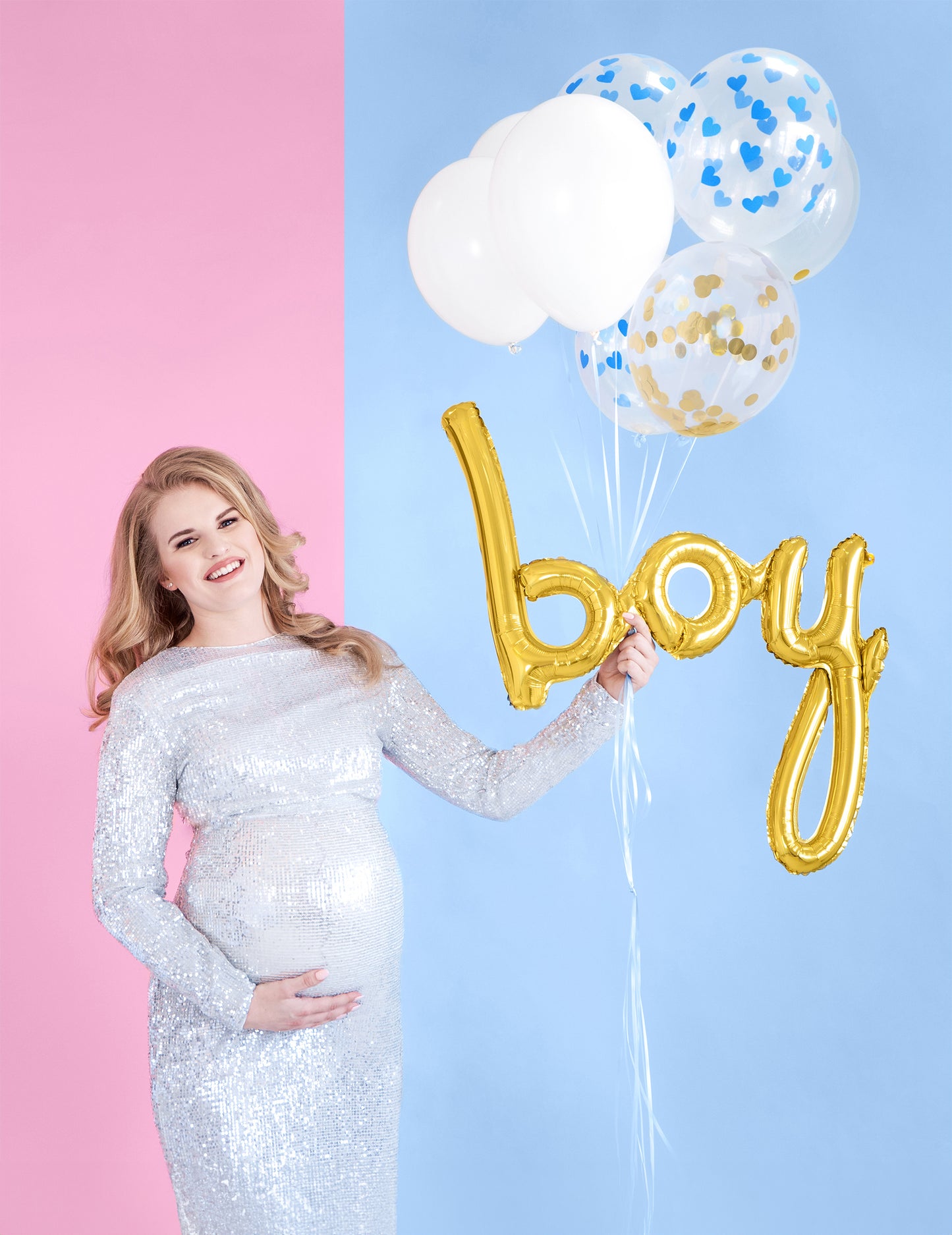 Aluminijska kugla Golden Boy 63,5 x 74 cm