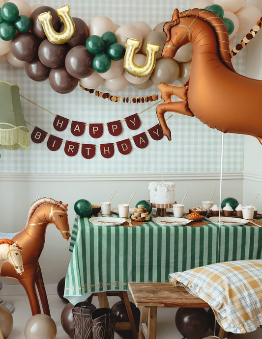 Balon od aluminija Konj u galopu 125 x 100 cm