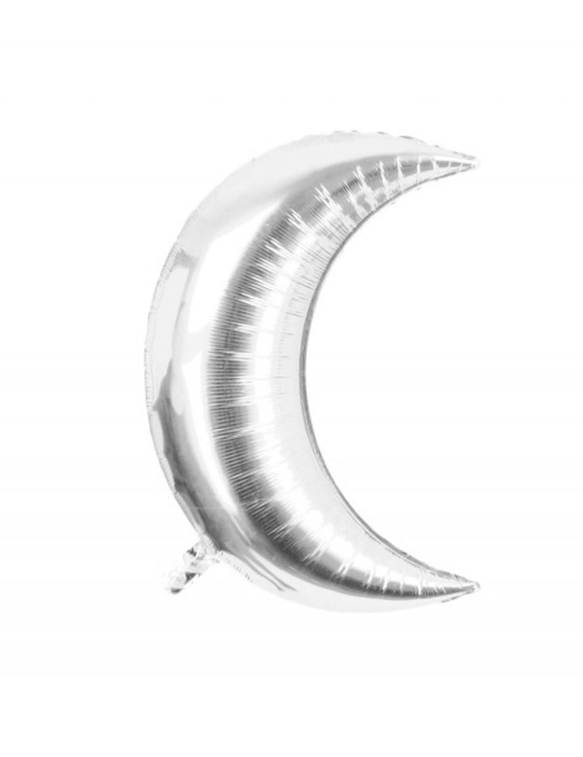 Balon od aluminija u obliku polumjeseca za dekoraciju srebrna