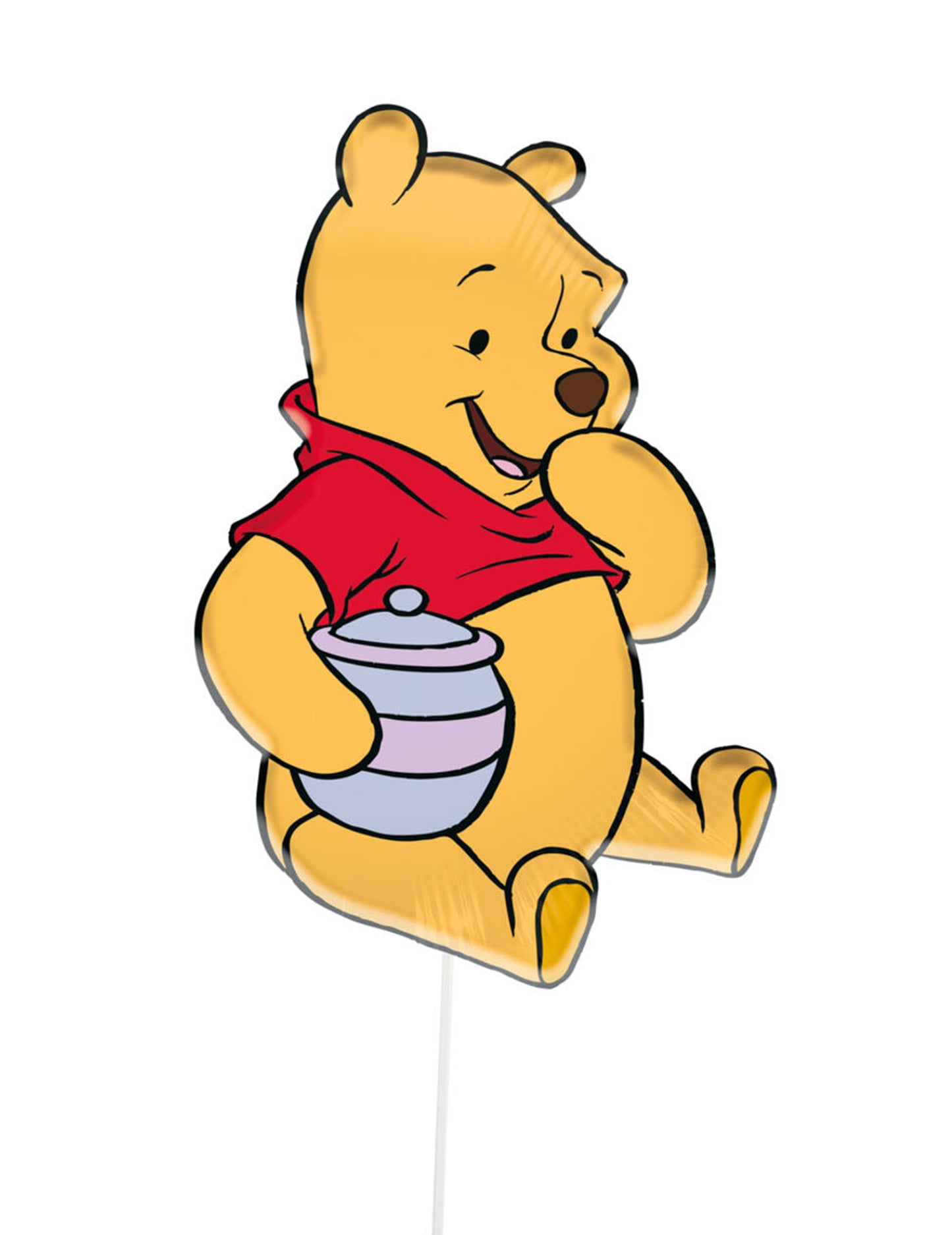 Balon od aluminija u obliku Winnieja Pooha™ 21 x 38 cm